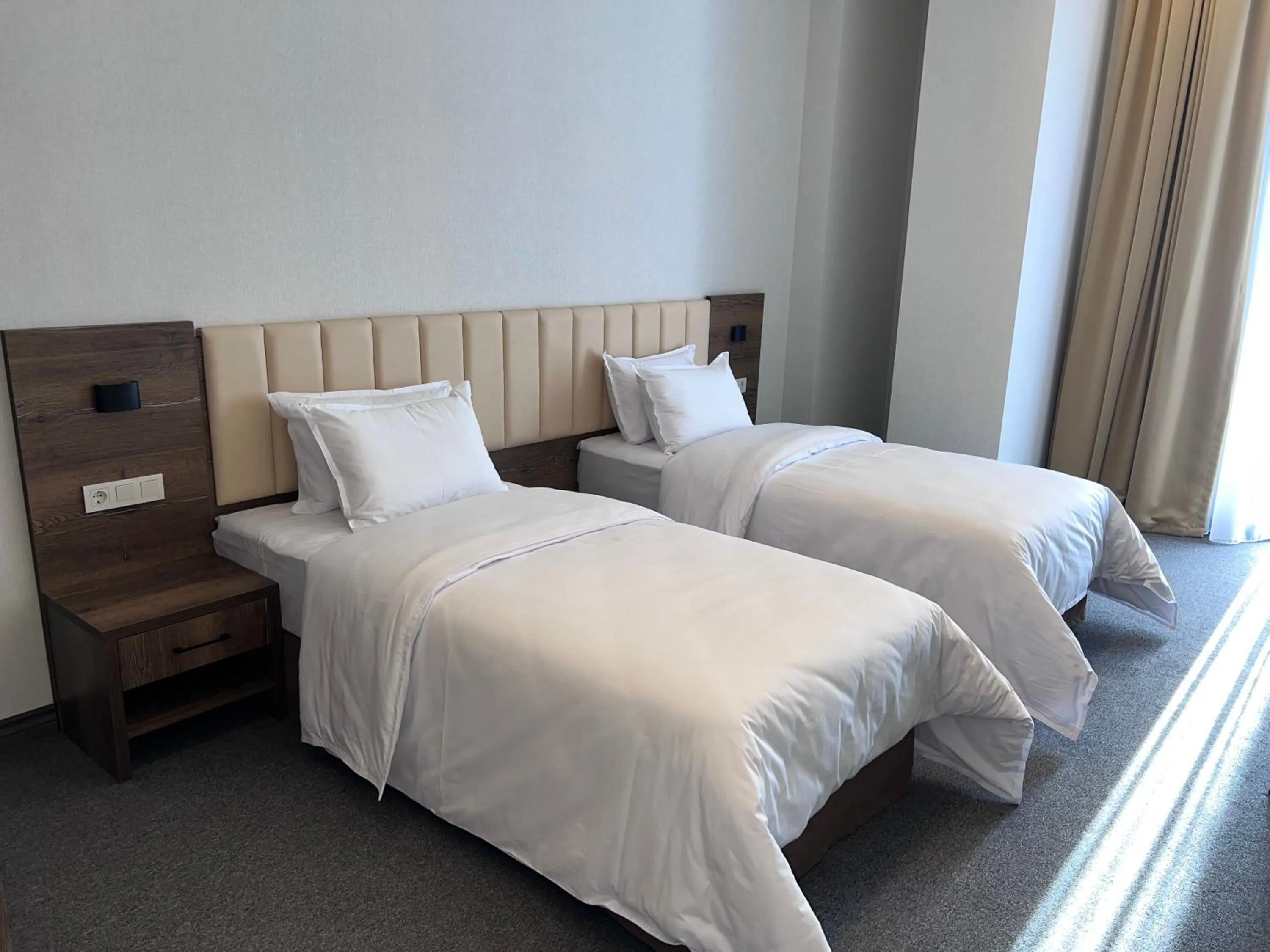 Bed in Grand Plaza Hotel Samarkand