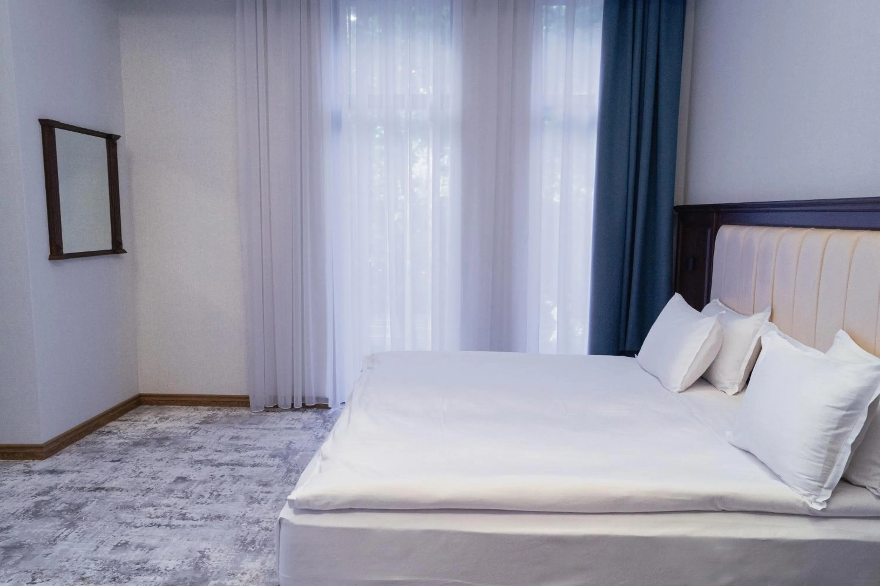 Bed in Grand Plaza Hotel Samarkand