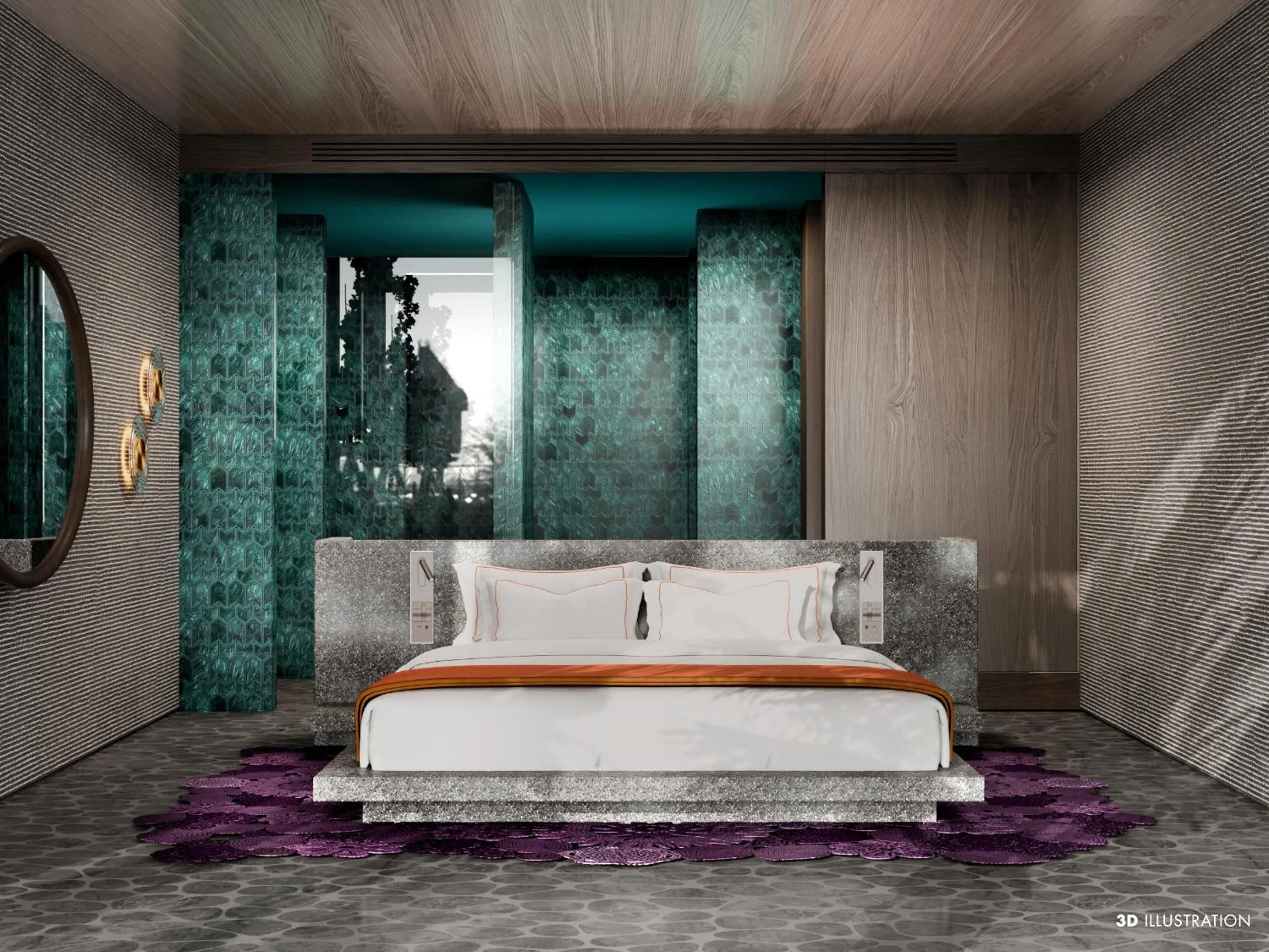 Bathroom, Bed in Maxx Royal Bodrum