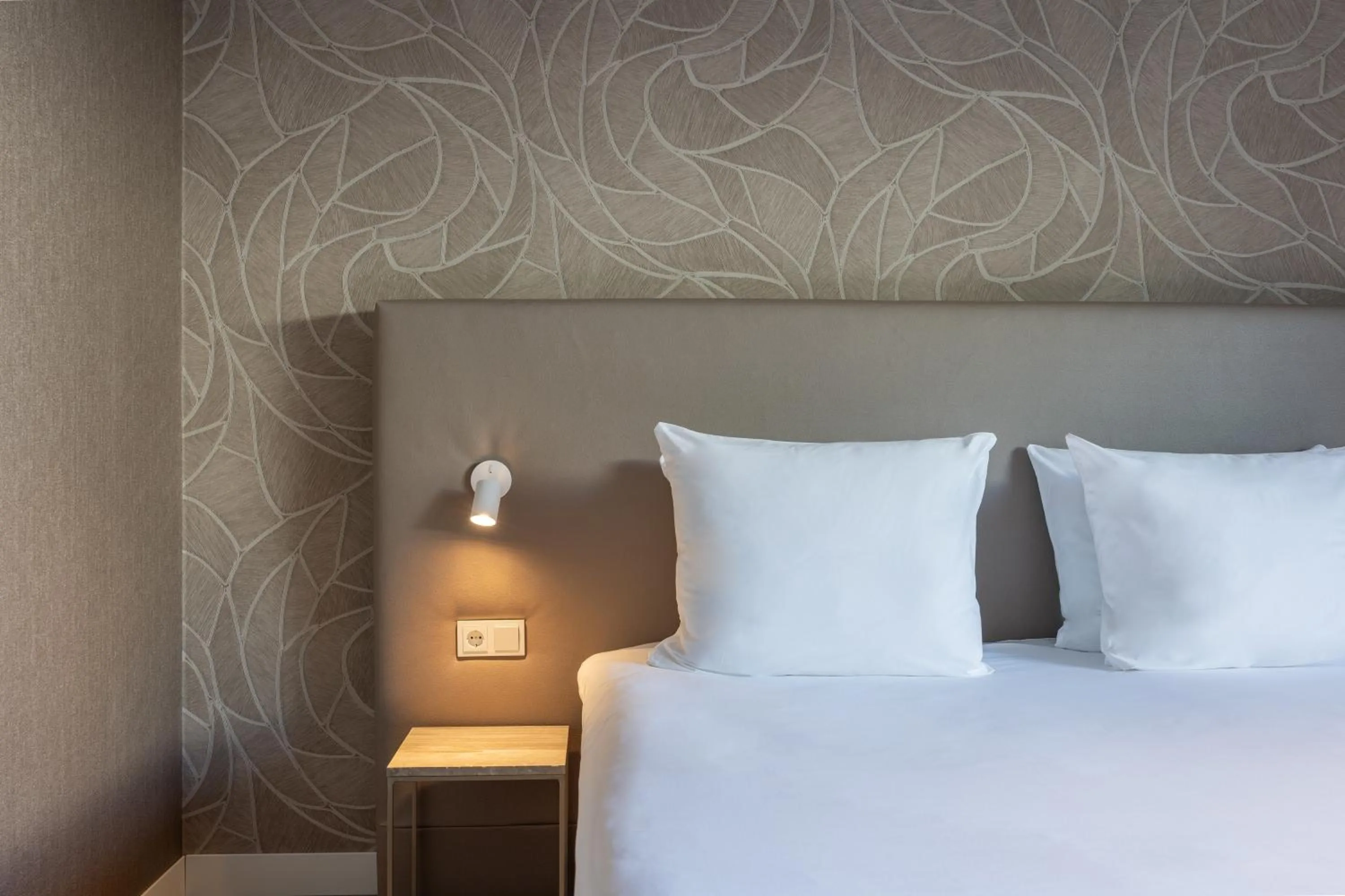 Decorative detail, Bed in Landgoed de Rosep