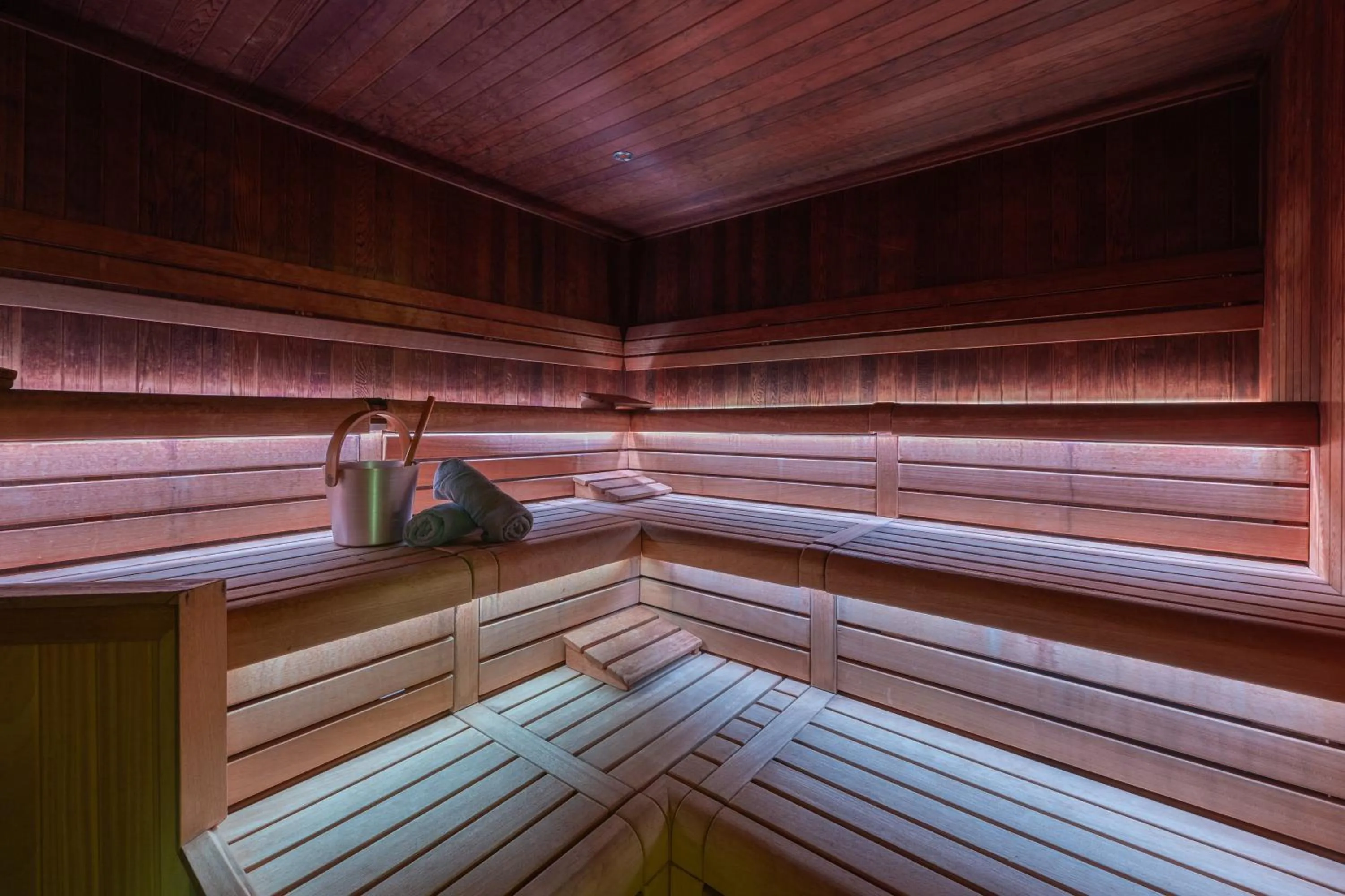 Sauna in Landgoed de Rosep