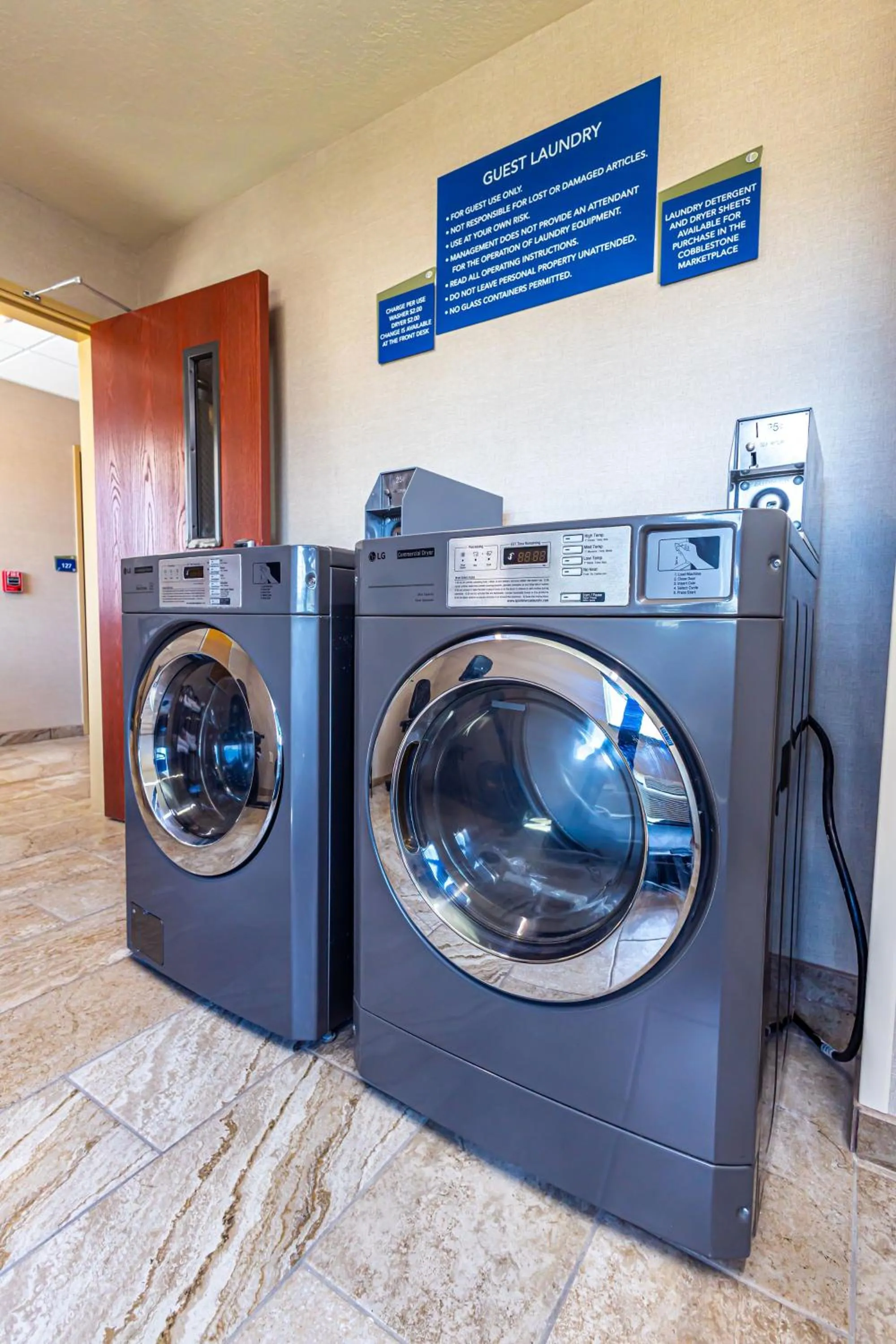 laundry in Cobblestone Inn & Suites - Big Lake