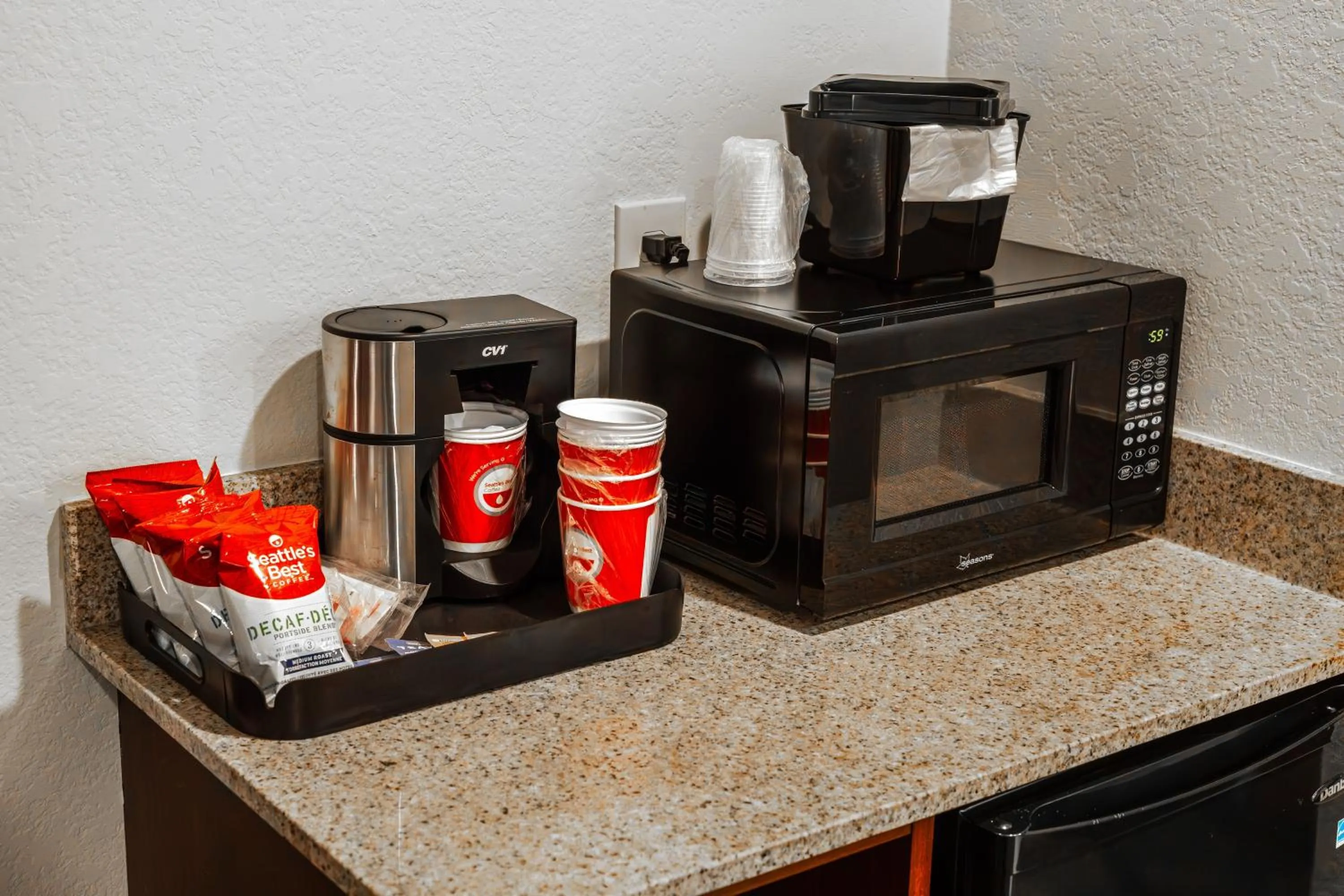 Bedroom in Cobblestone Inn & Suites - Big Lake