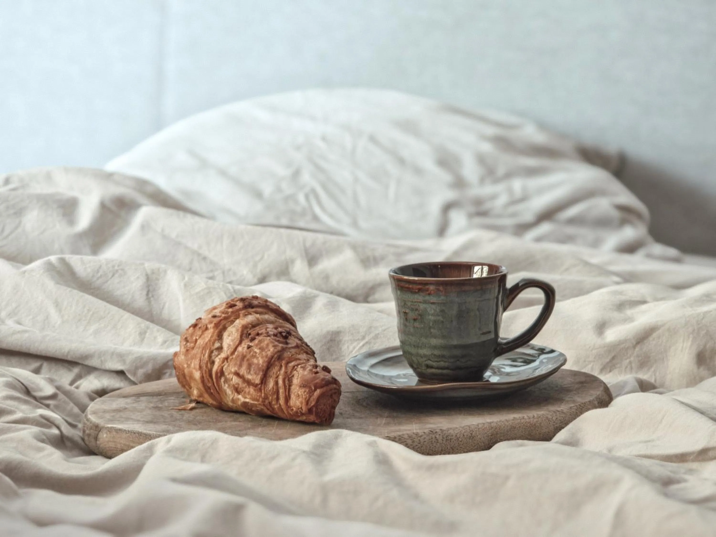 Bed in Familienfreundliche Wohnung zwischen Köln & Aachen