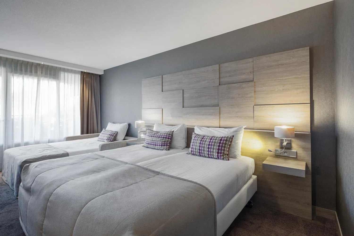 Bedroom, Bed in Van der Valk Hotel Haarlem