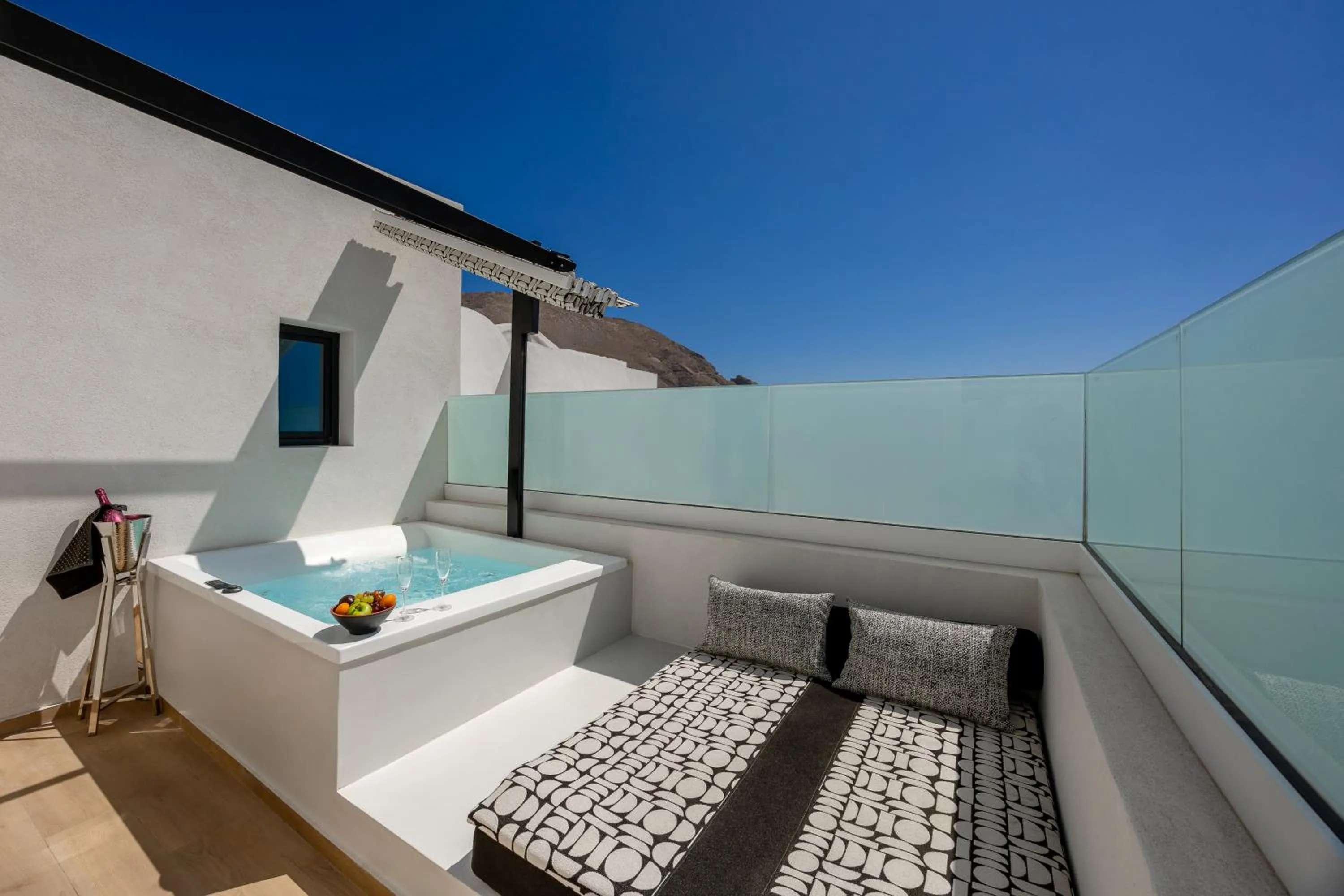 Patio in Santo Mangata Boutique Hotel and Spa