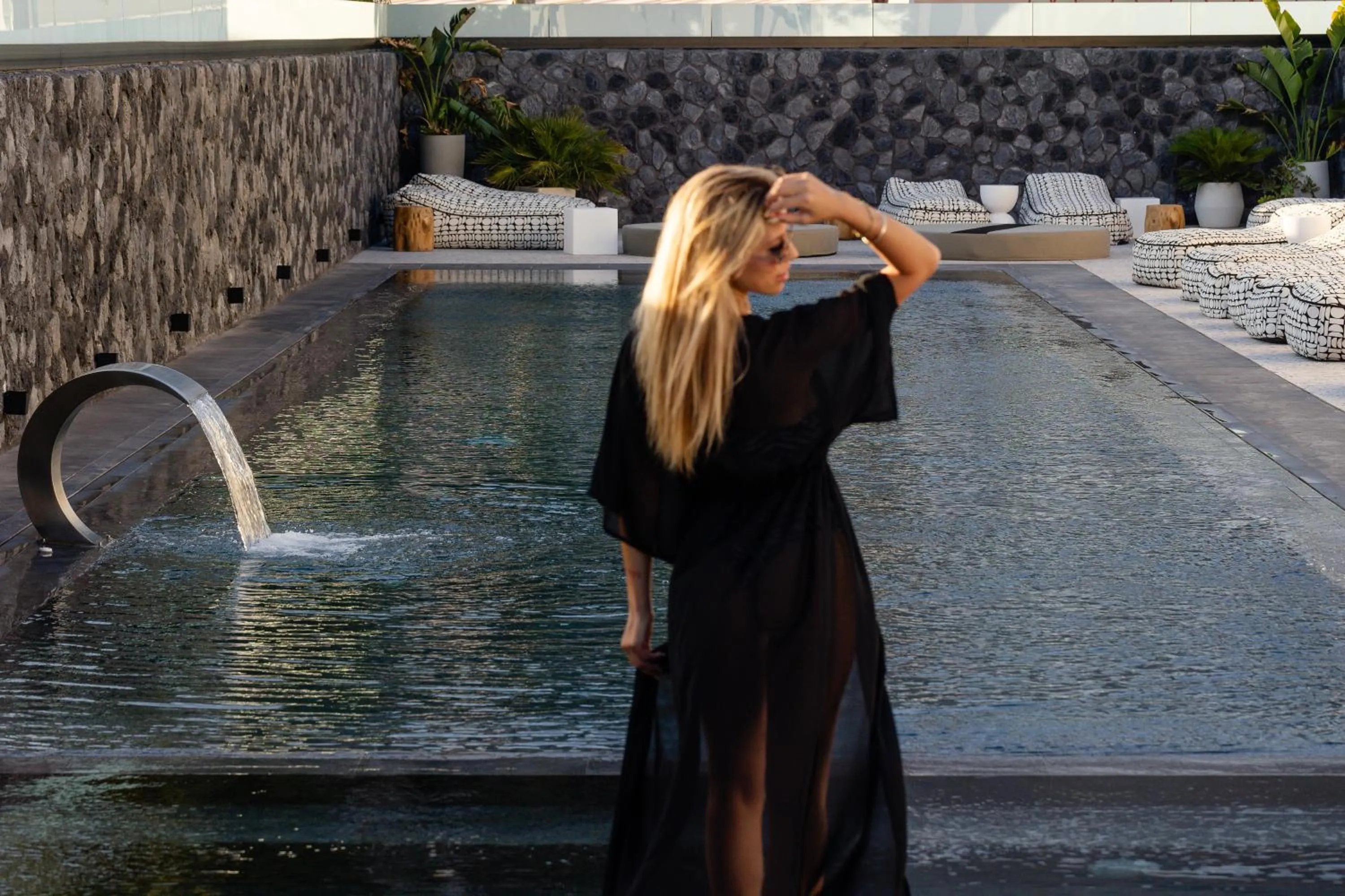 Swimming pool in Santo Mangata Boutique Hotel and Spa