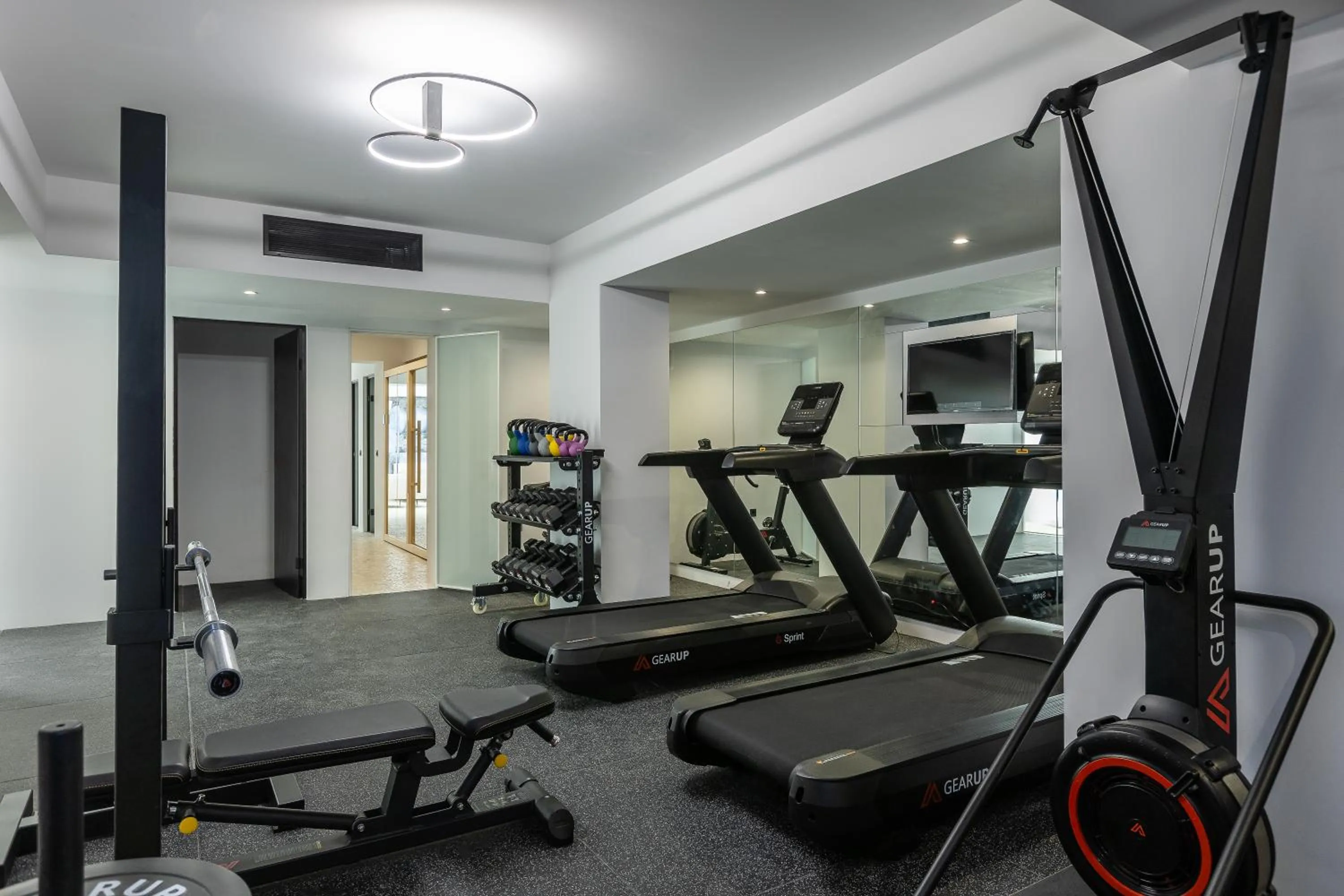Fitness centre/facilities in Santo Mangata Boutique Hotel and Spa