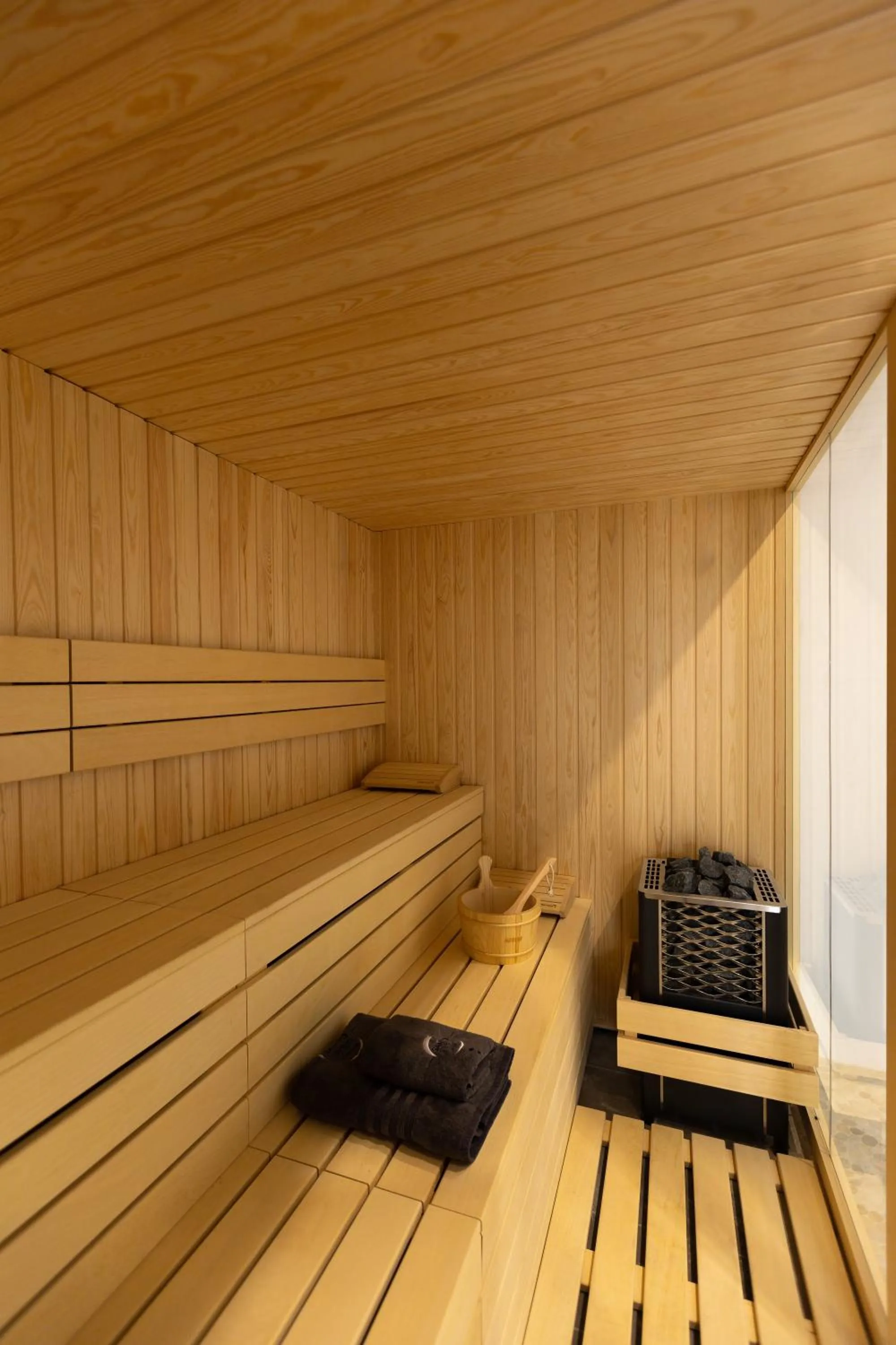Sauna in Santo Mangata Boutique Hotel and Spa