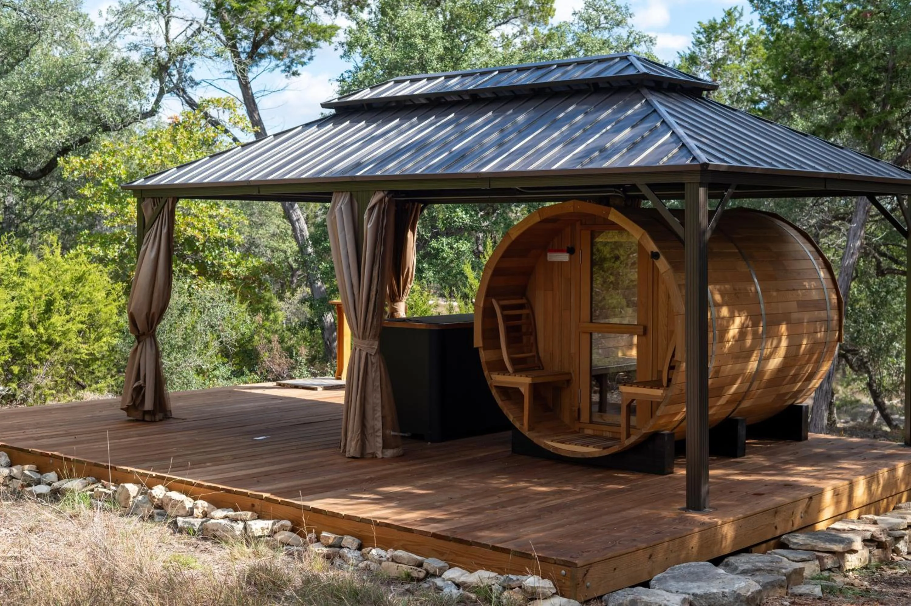 Sauna in The Cedars Ranch