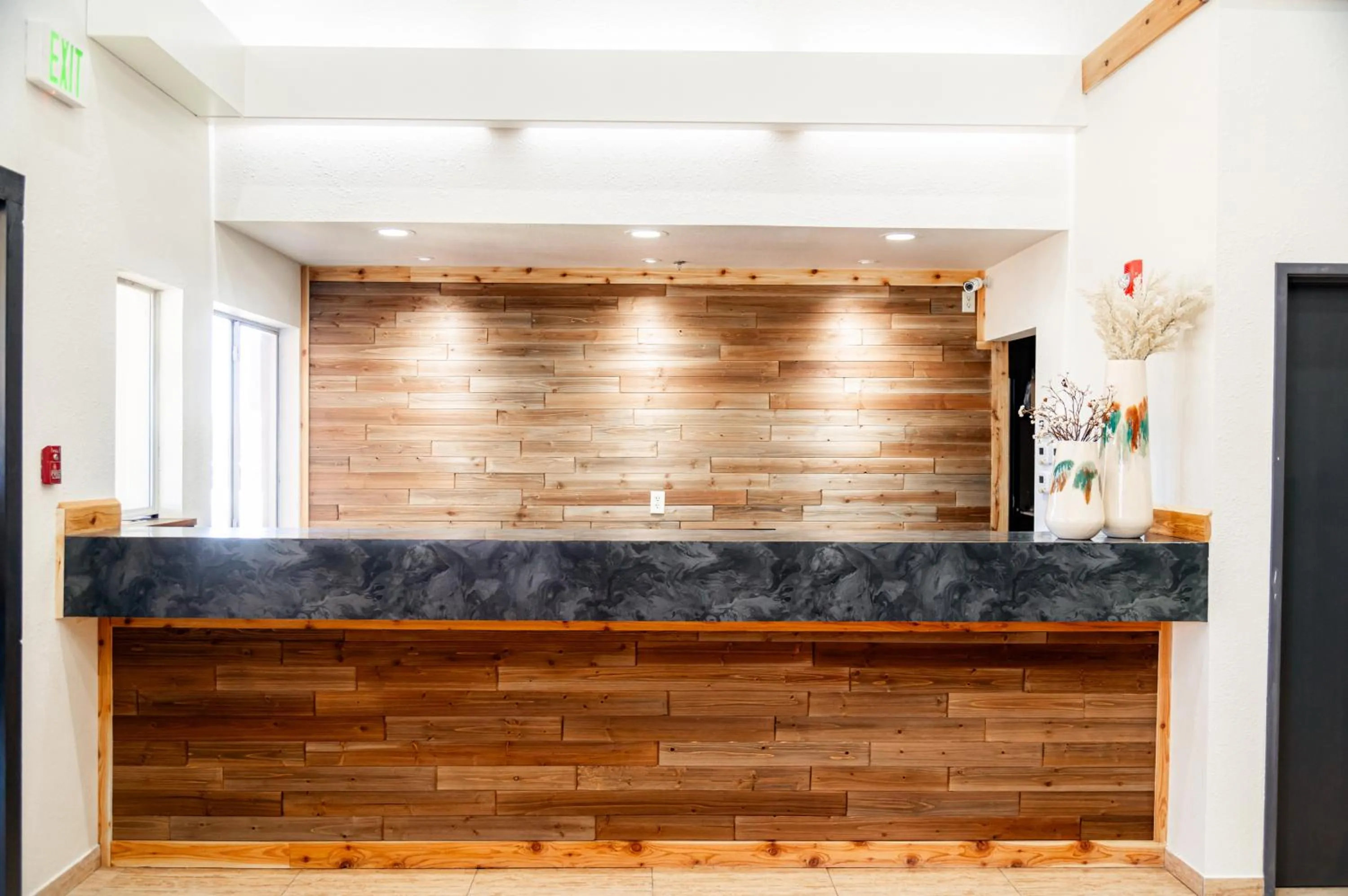 Lobby or reception in OK Welcome Home Hotel