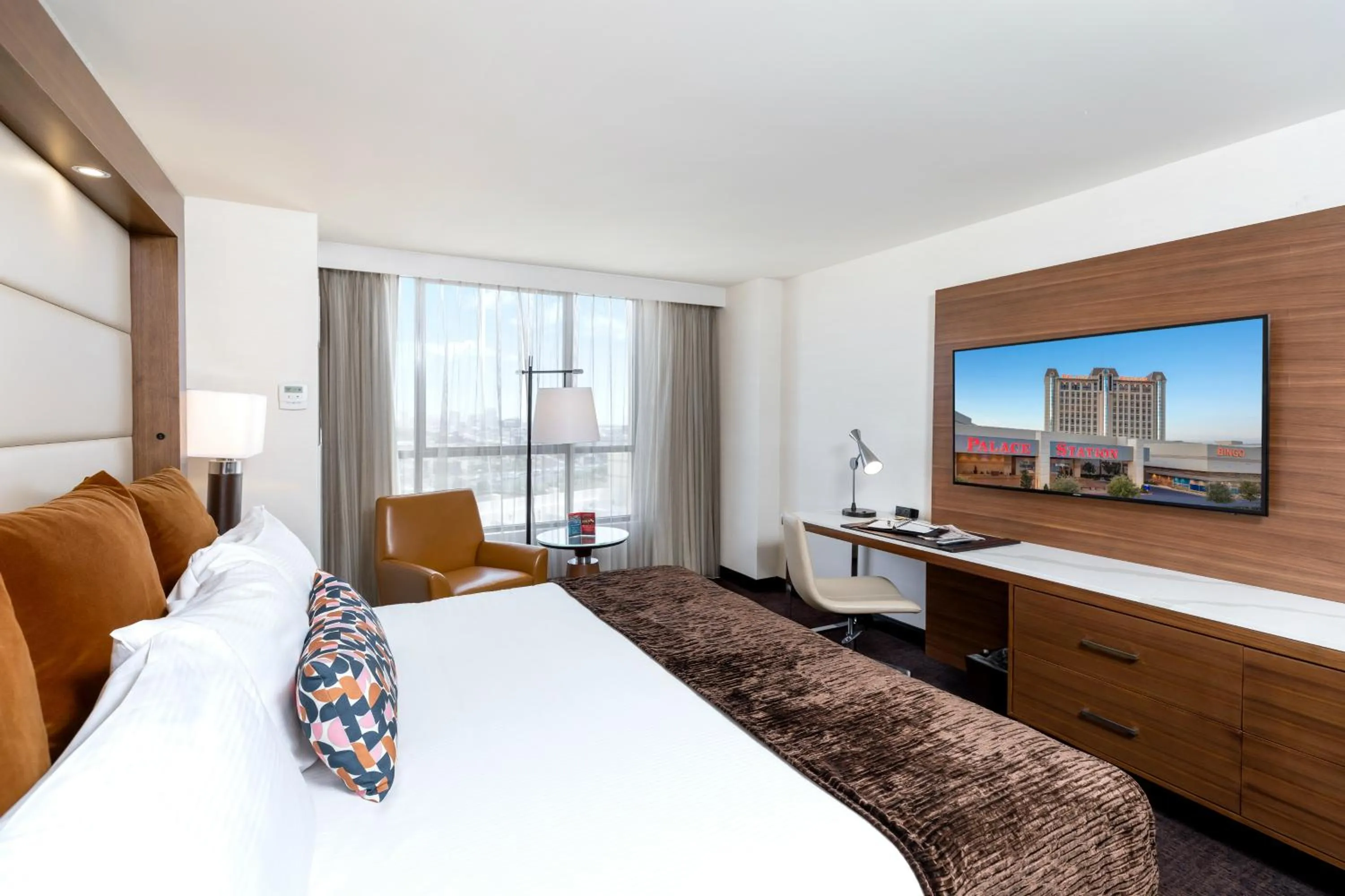 Bed in Palace Station Hotel & Casino