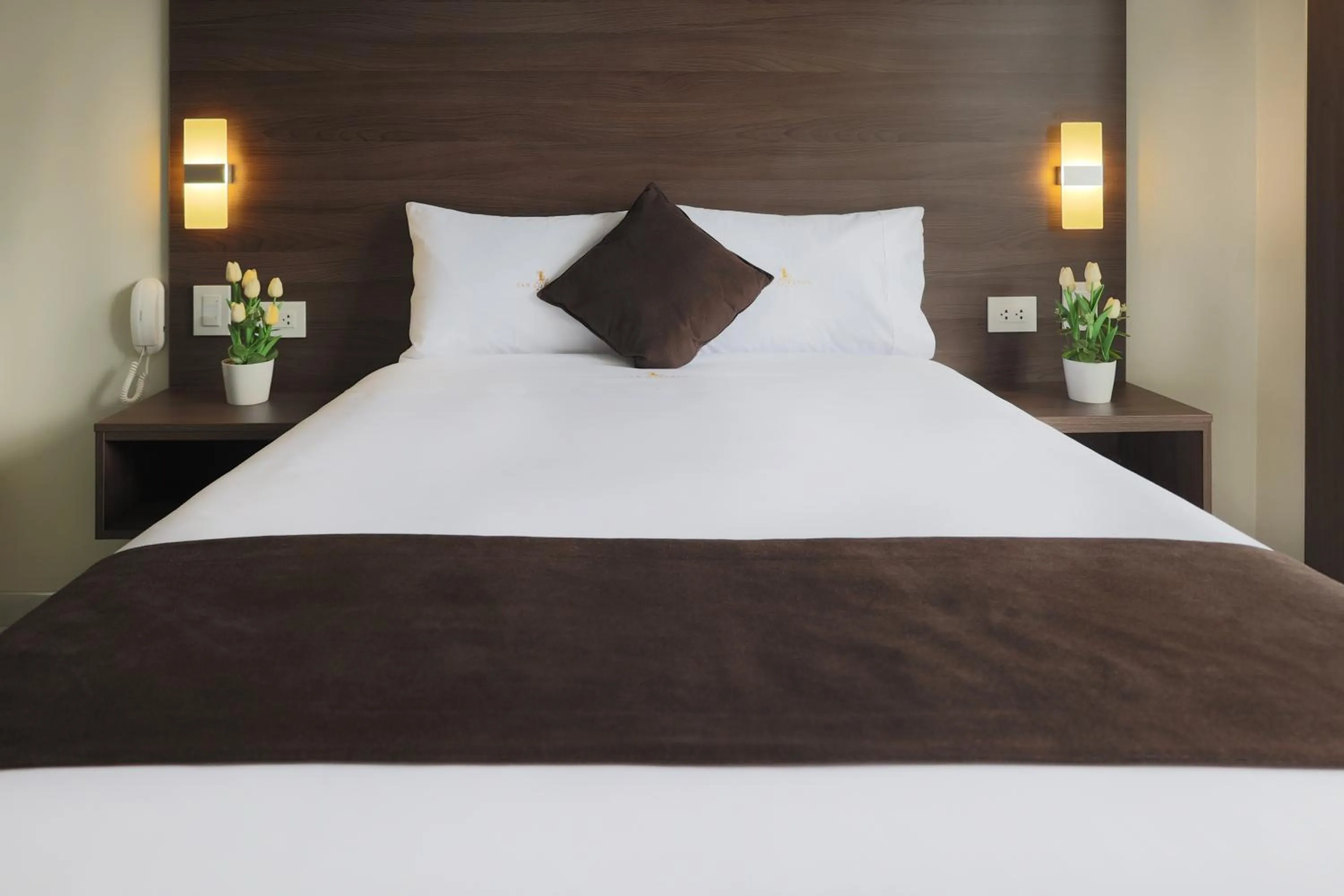 Bed in Hotel San Lorenzo