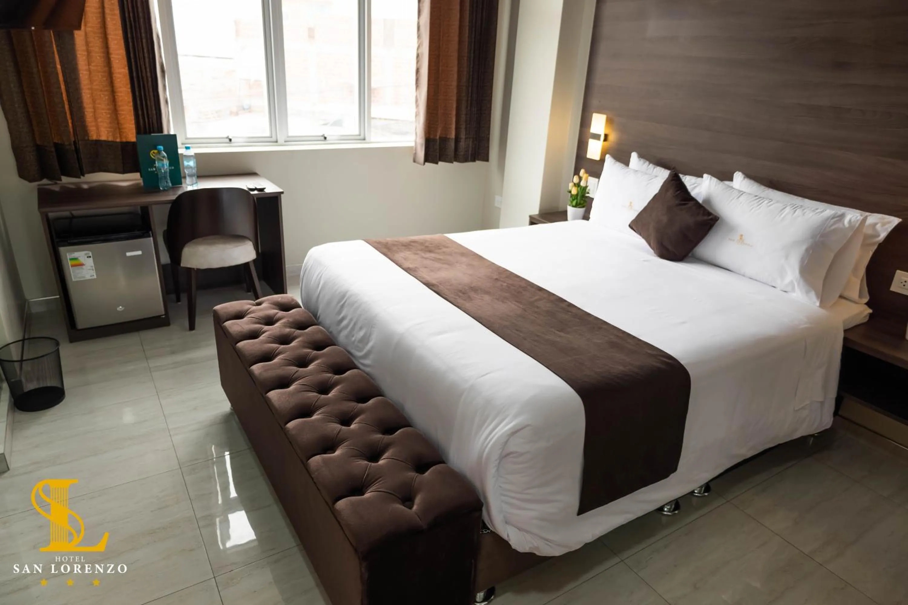 Bed in Hotel San Lorenzo