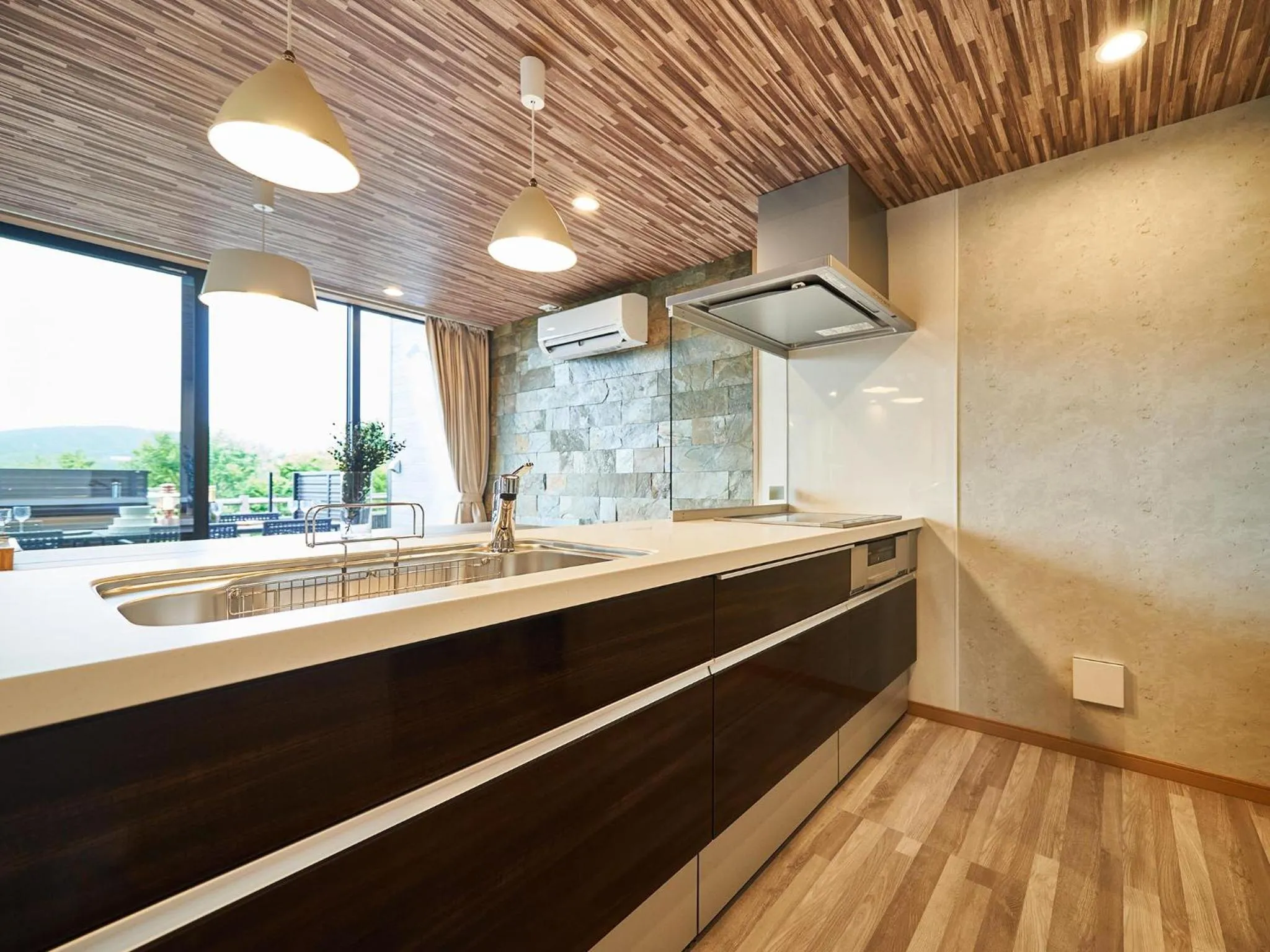 kitchen in Rakuten STAY VILLA Yamanakako