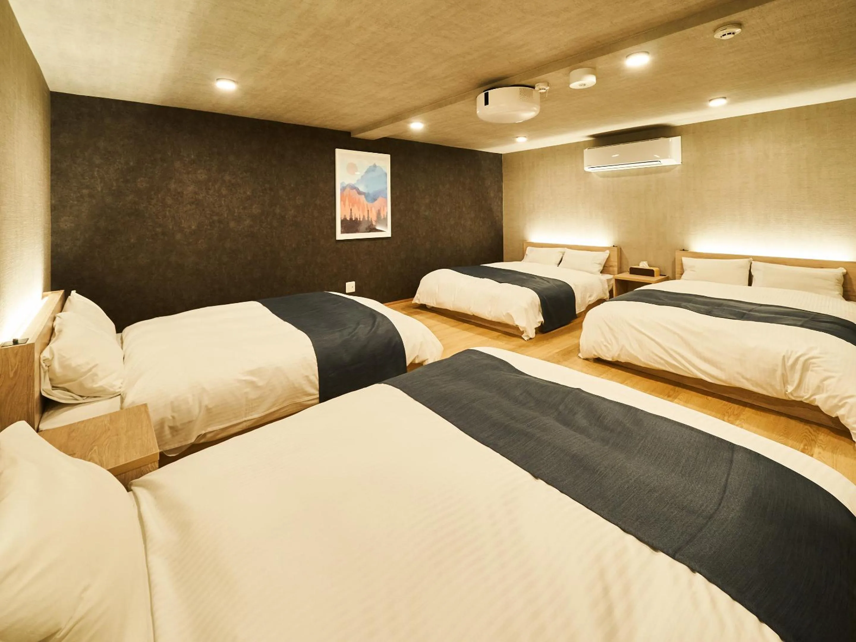 Bed in Rakuten STAY VILLA Awaji