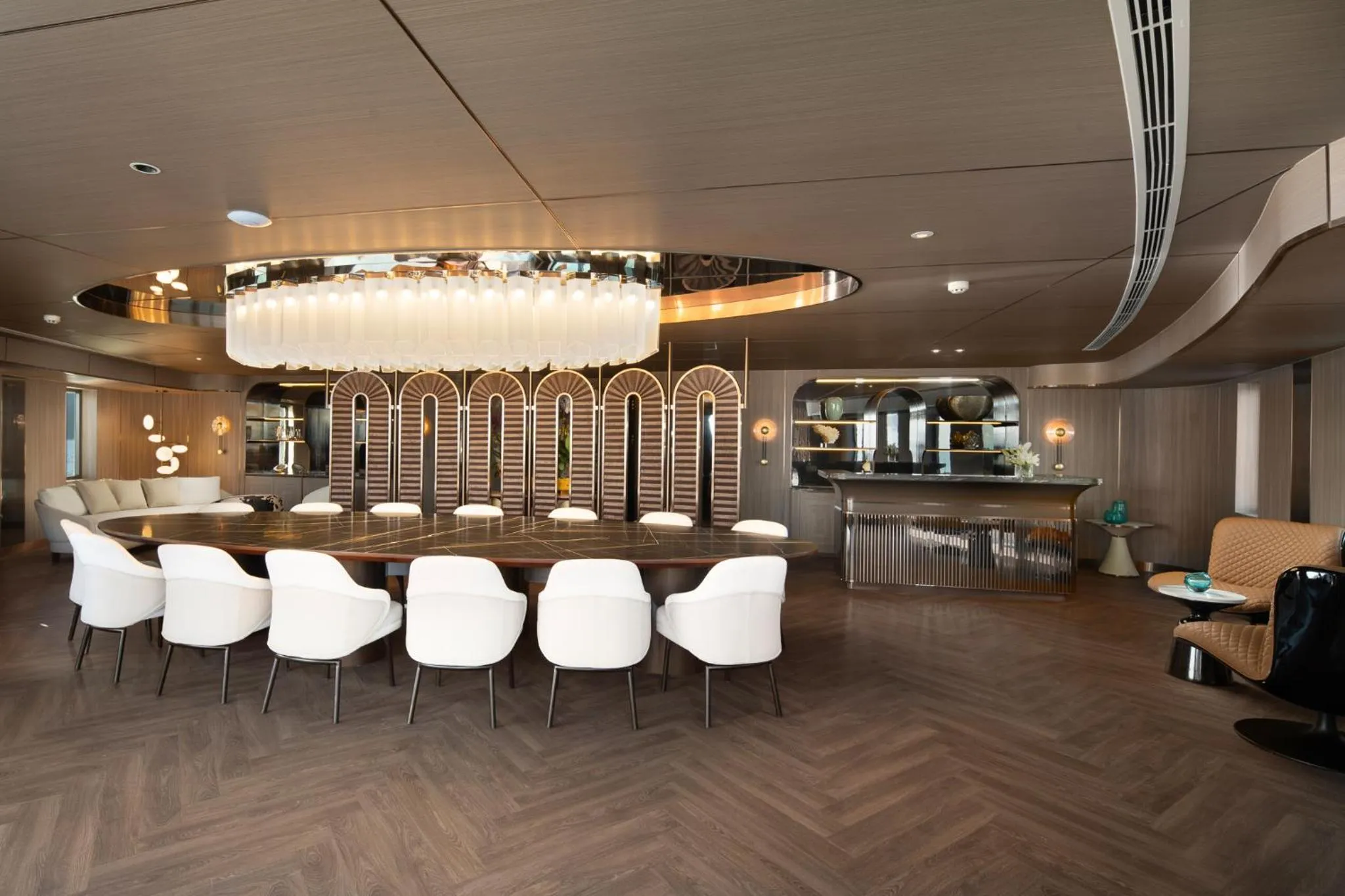 Banquet/Function facilities in Grand Pioneers Halong Bay Cruise 1