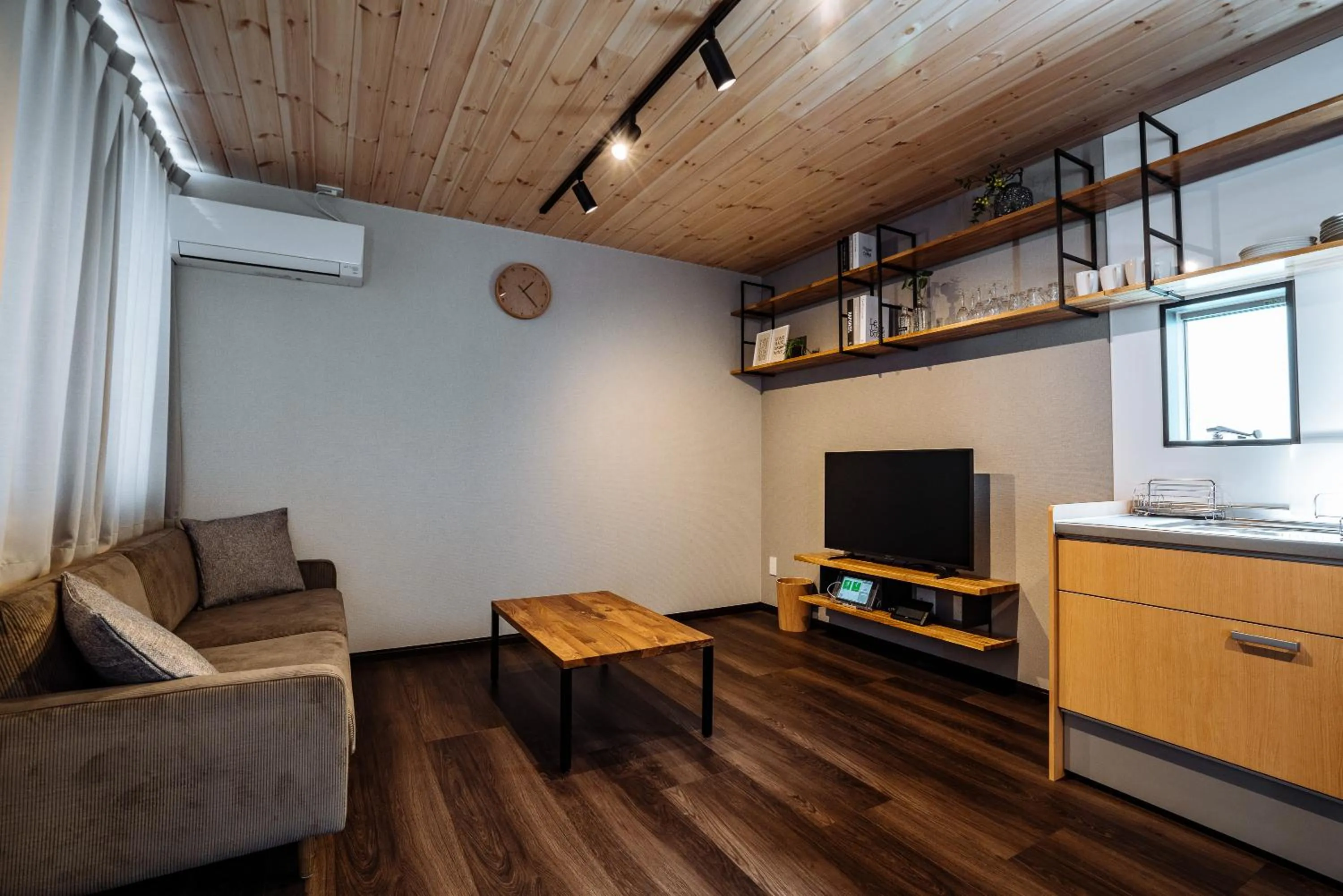 Living room in Rakuten STAY HOUSE x WILL STYLE Sasebo