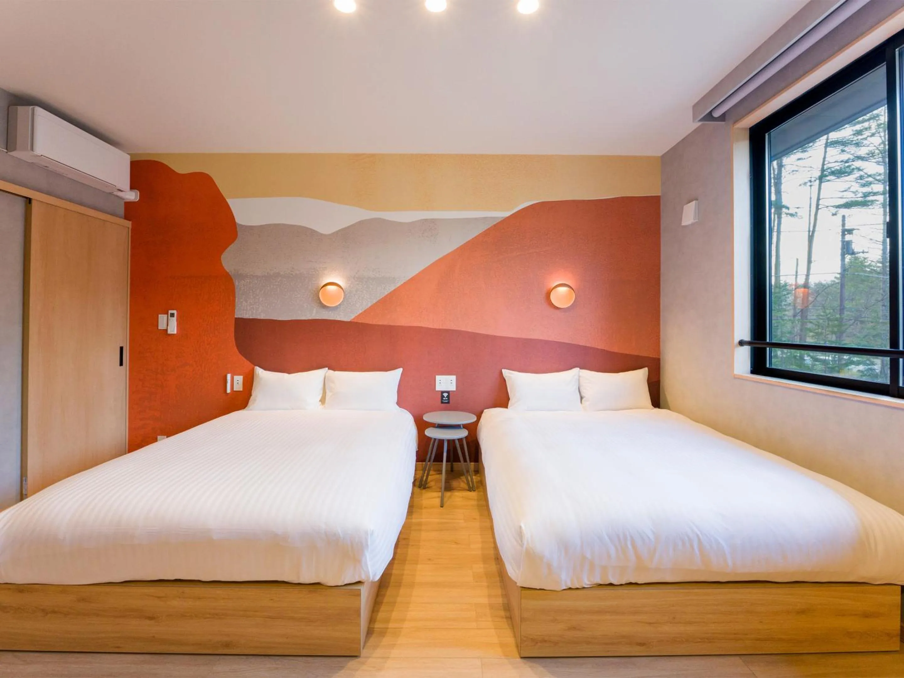 Bedroom, Bed in Rakuten STAY VILLA Fujikawaguchiko Forest