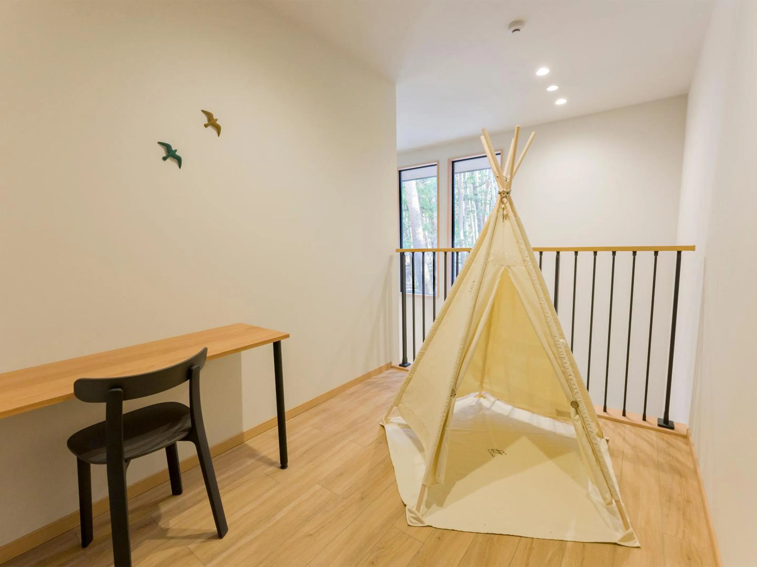 Area and facilities in Rakuten STAY VILLA Fujikawaguchiko Forest