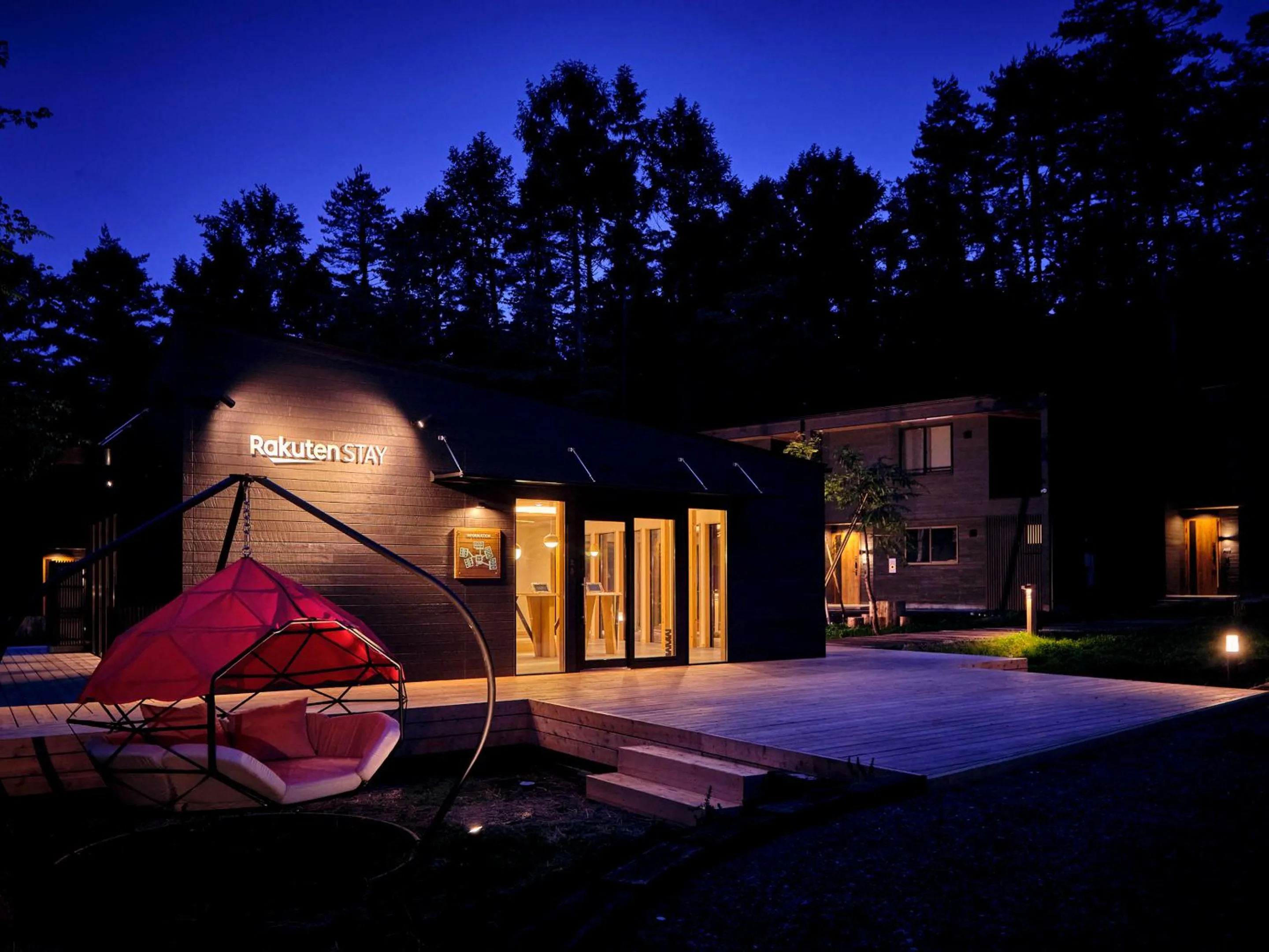 Property building in Rakuten STAY VILLA Fujikawaguchiko Forest