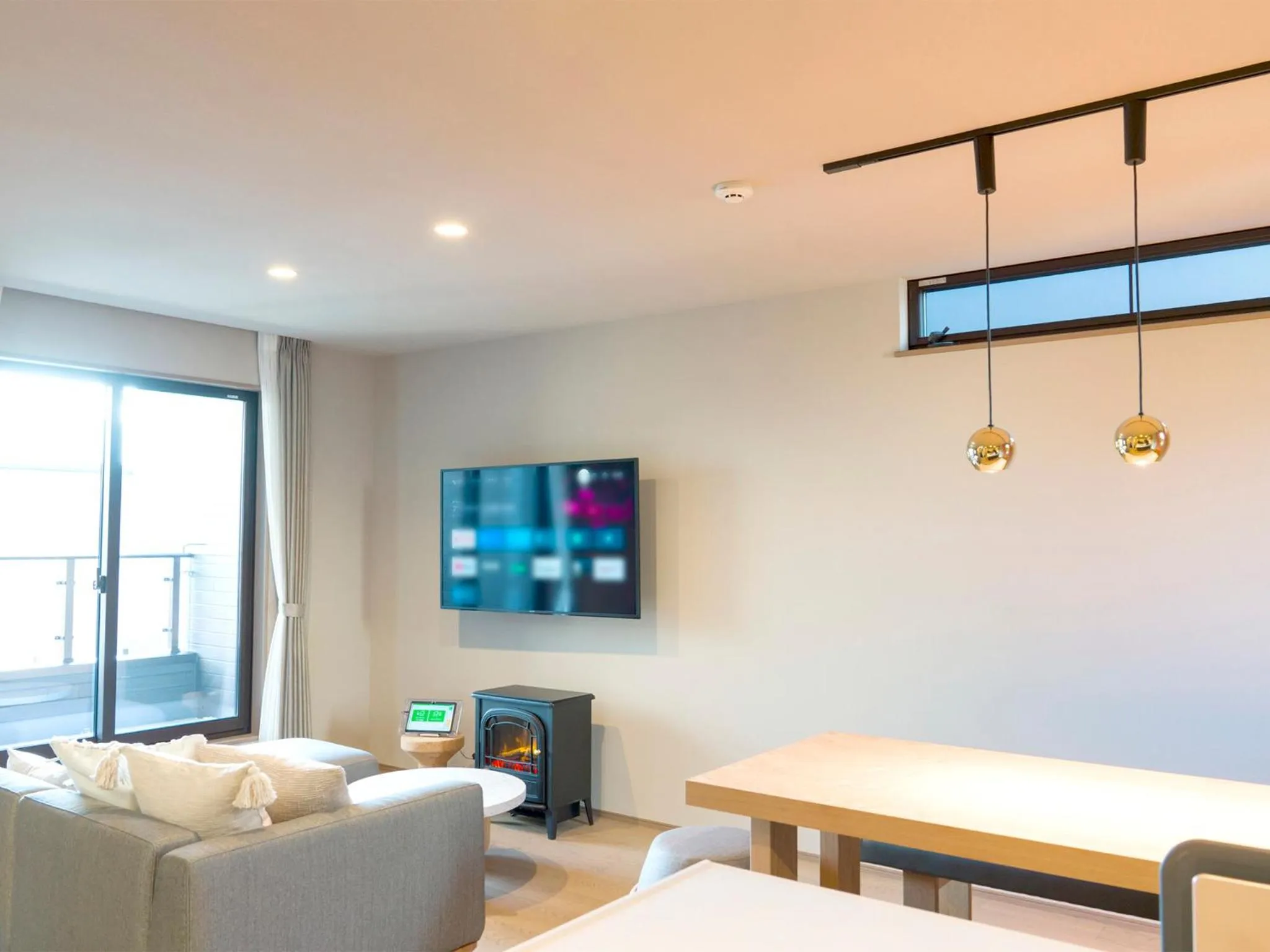 Living room in Rakuten STAY Fuji Kawaguchiko Station