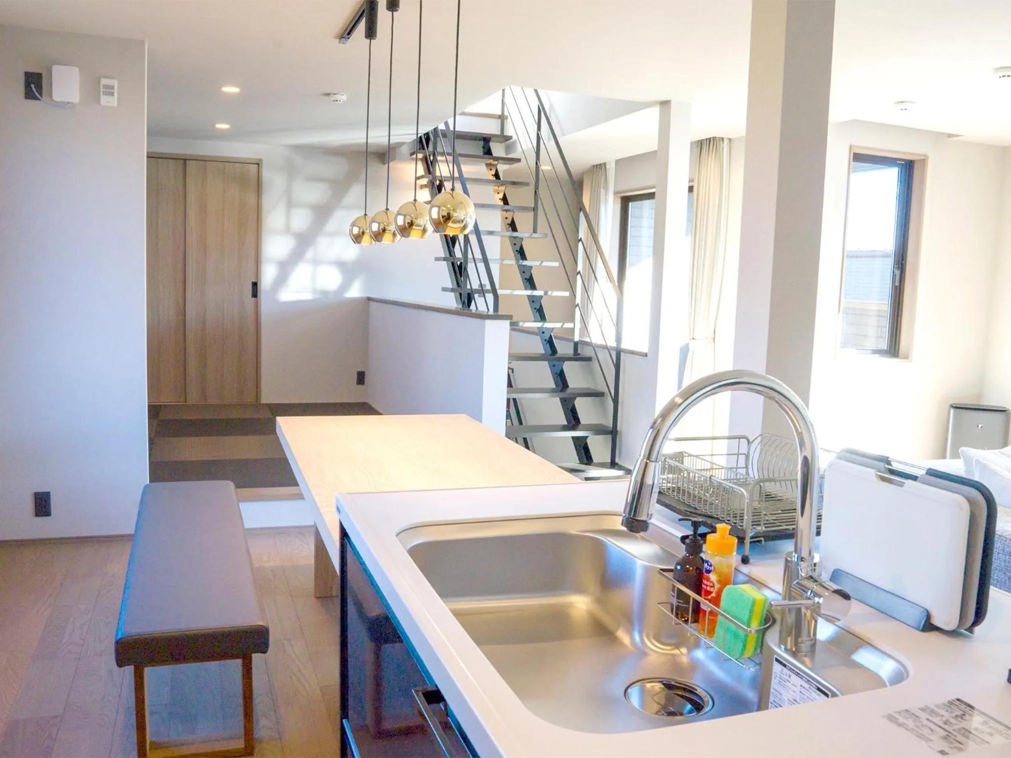 Kitchen or kitchenette in Rakuten STAY Fuji Kawaguchiko Station