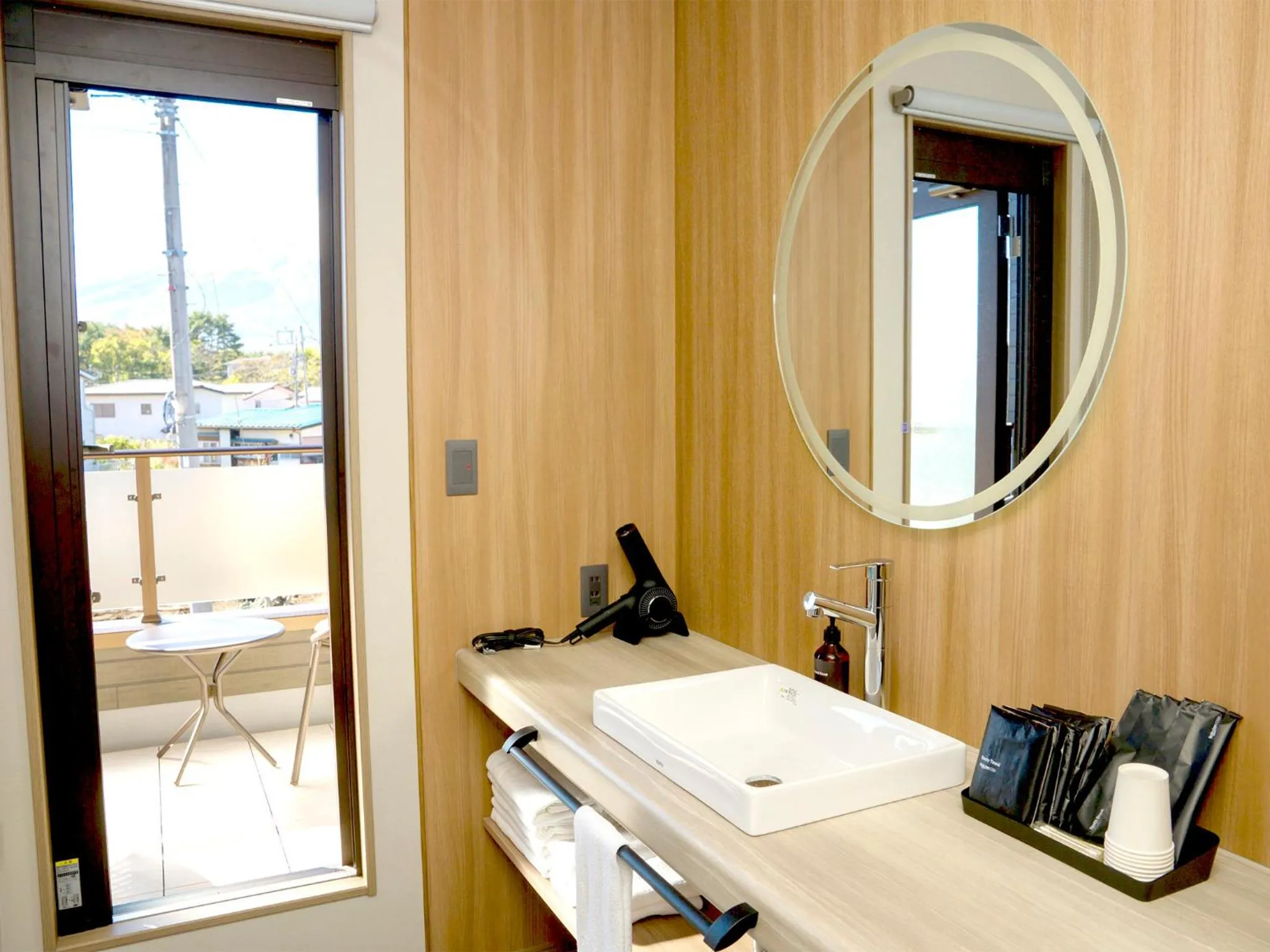 Bathroom in Rakuten STAY Fuji Kawaguchiko Station