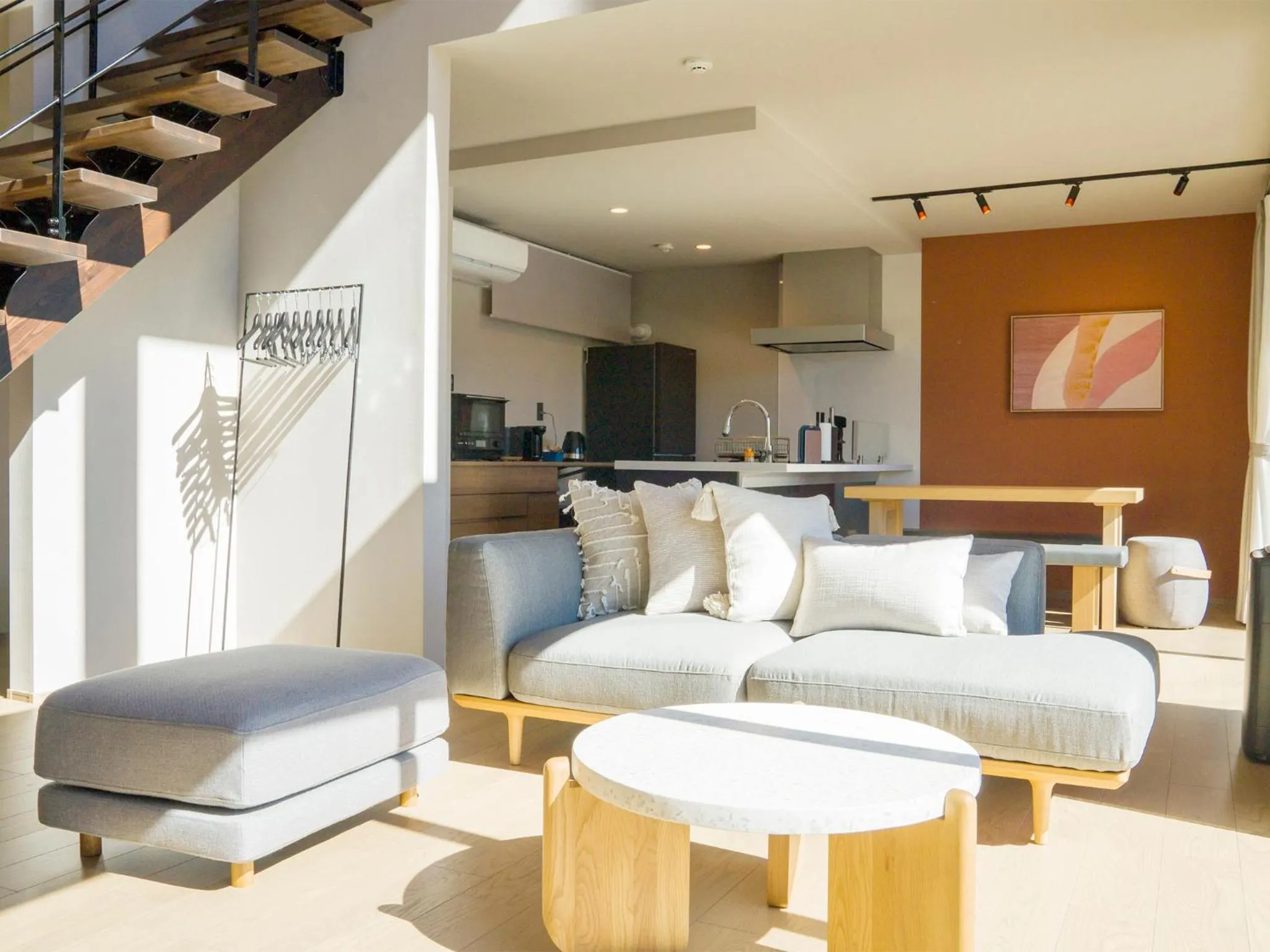 Living room in Rakuten STAY Fuji Kawaguchiko Station