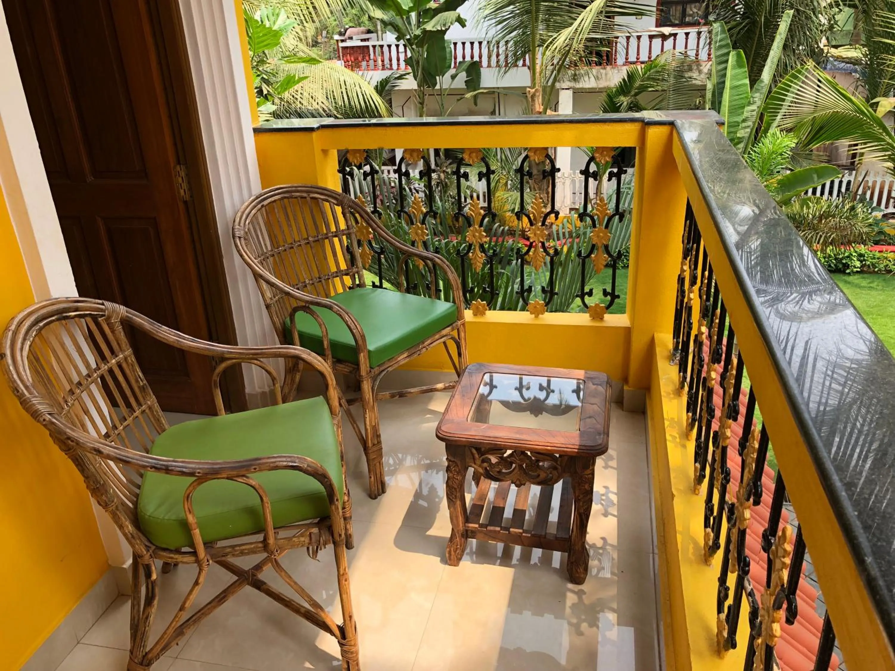 Balcony/Terrace in Veronica By The Beach Calangute