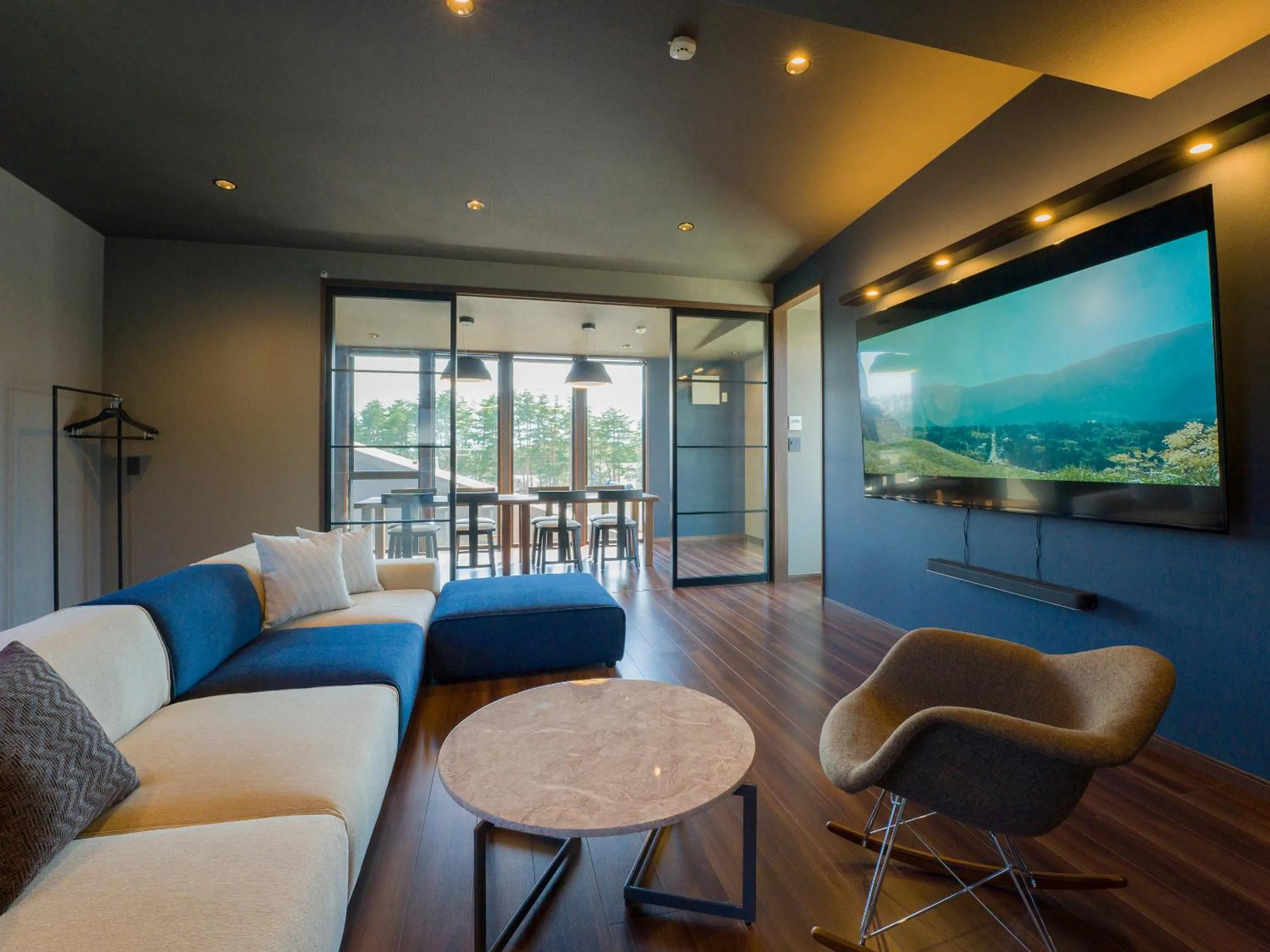 Living room in Rakuten STAY VILLA Yatsugatake