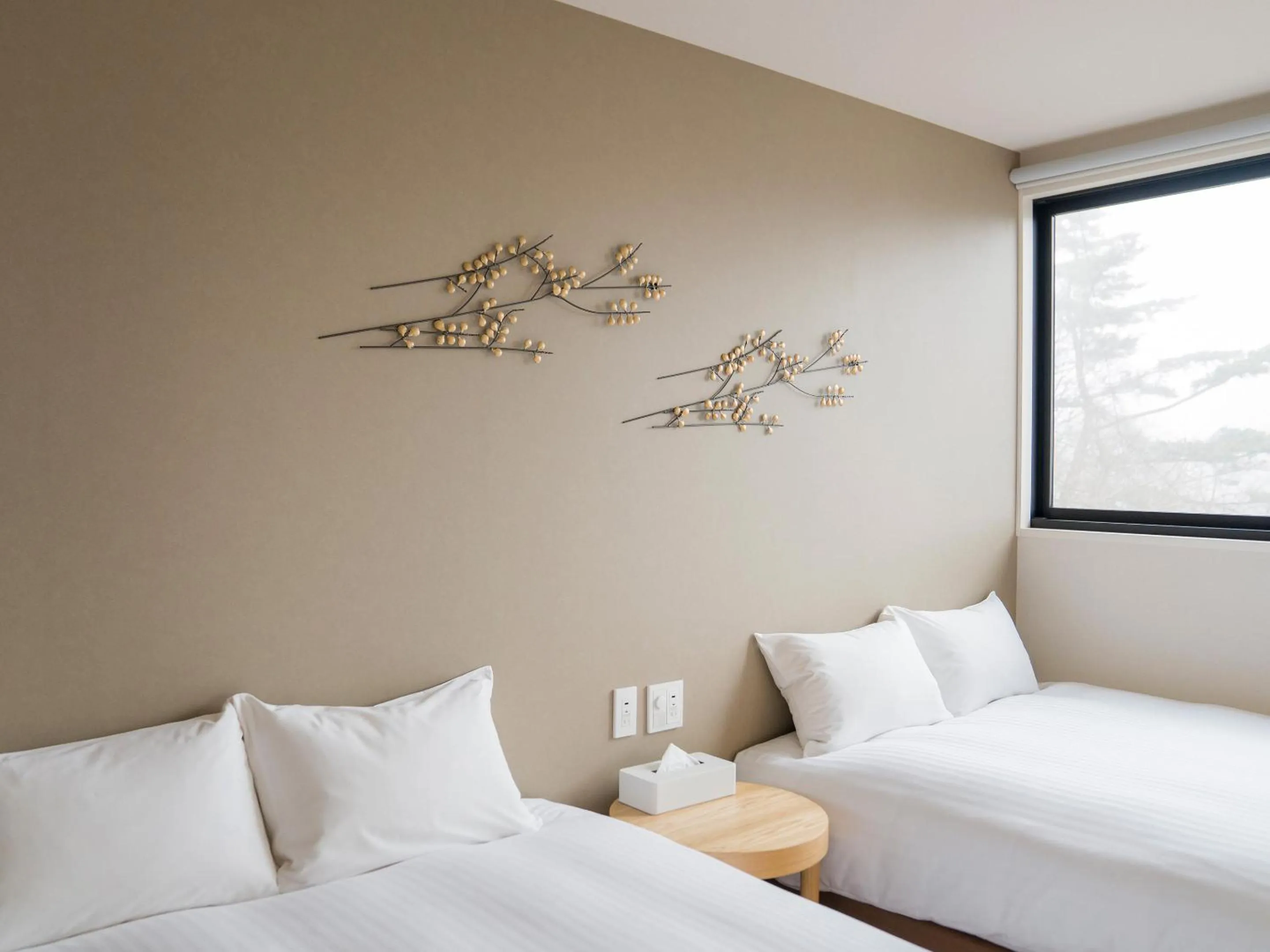 Bed in Rakuten STAY VILLA Yatsugatake