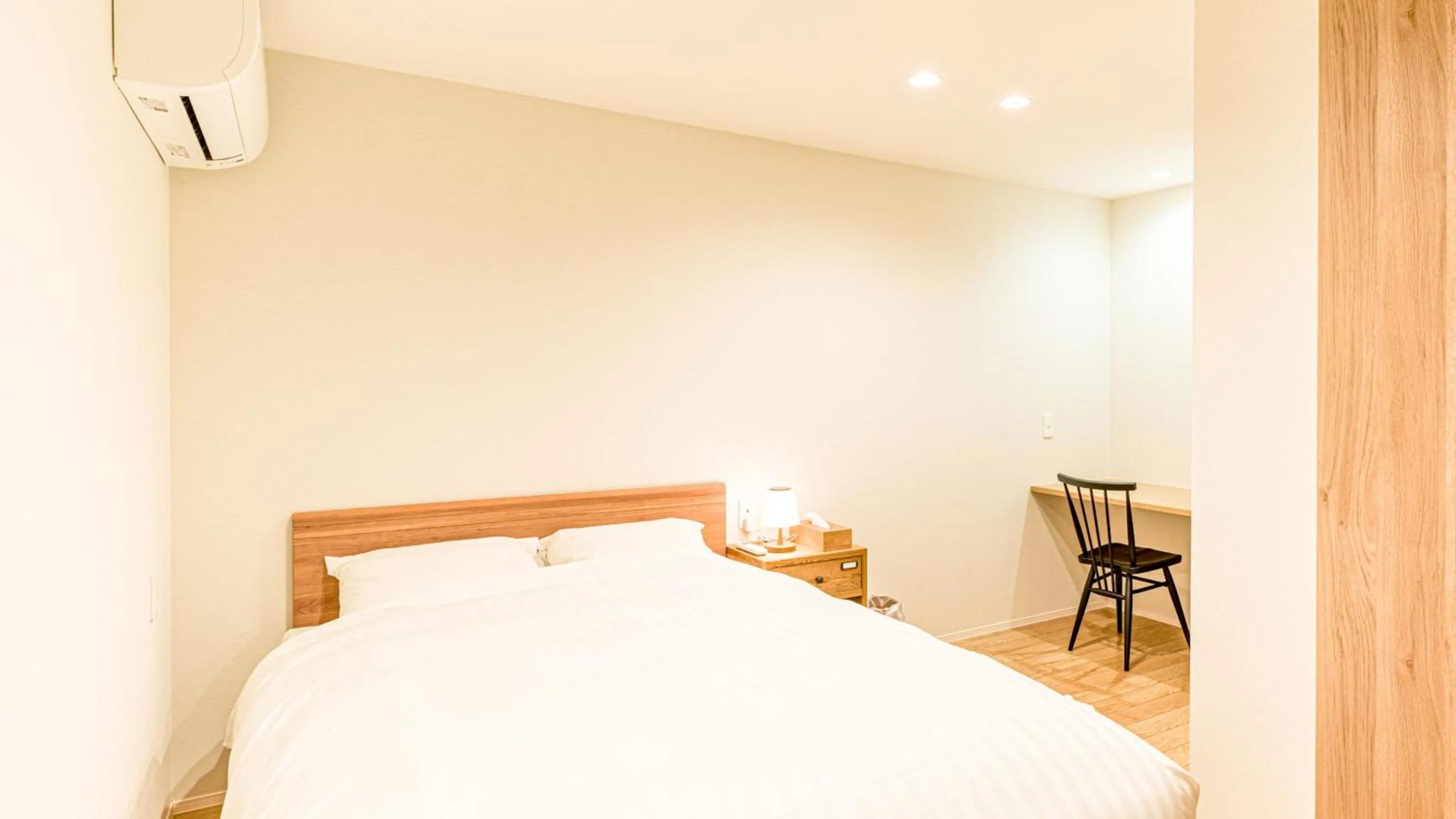 Bed in Rakuten STAY HOUSE x WILL STYLE Yufuin Kawakami