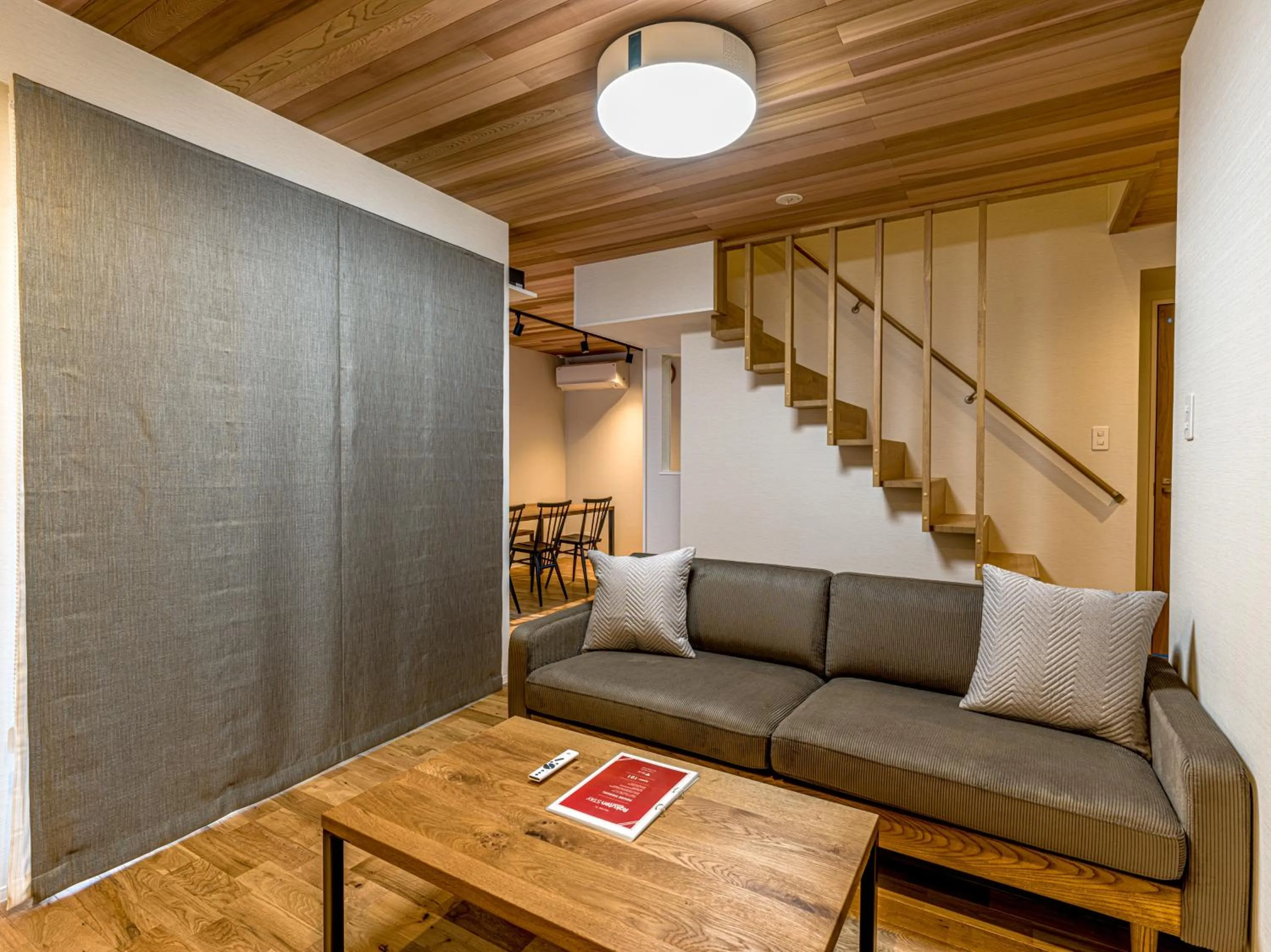 Living room in Rakuten STAY HOUSE x WILL STYLE Yufuin Kawakami