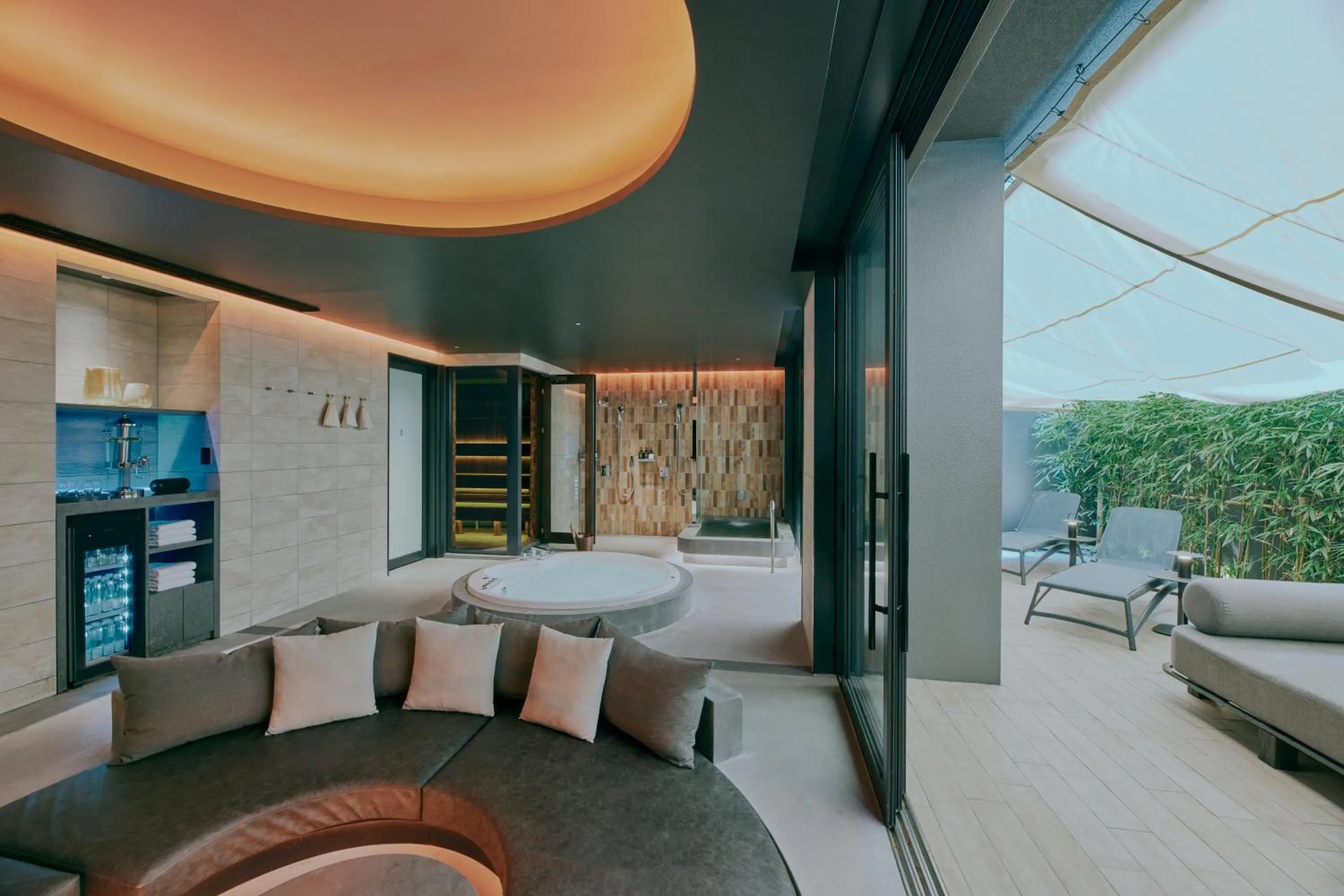 Sauna, Bed in FAV LUX Nagasaki