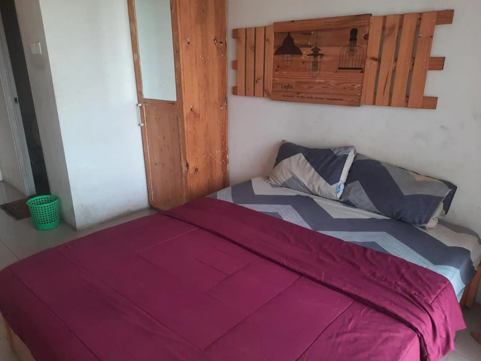 Bedroom, Bed in OYO Life 93140 Apartment Grand Sentraland By Fahri