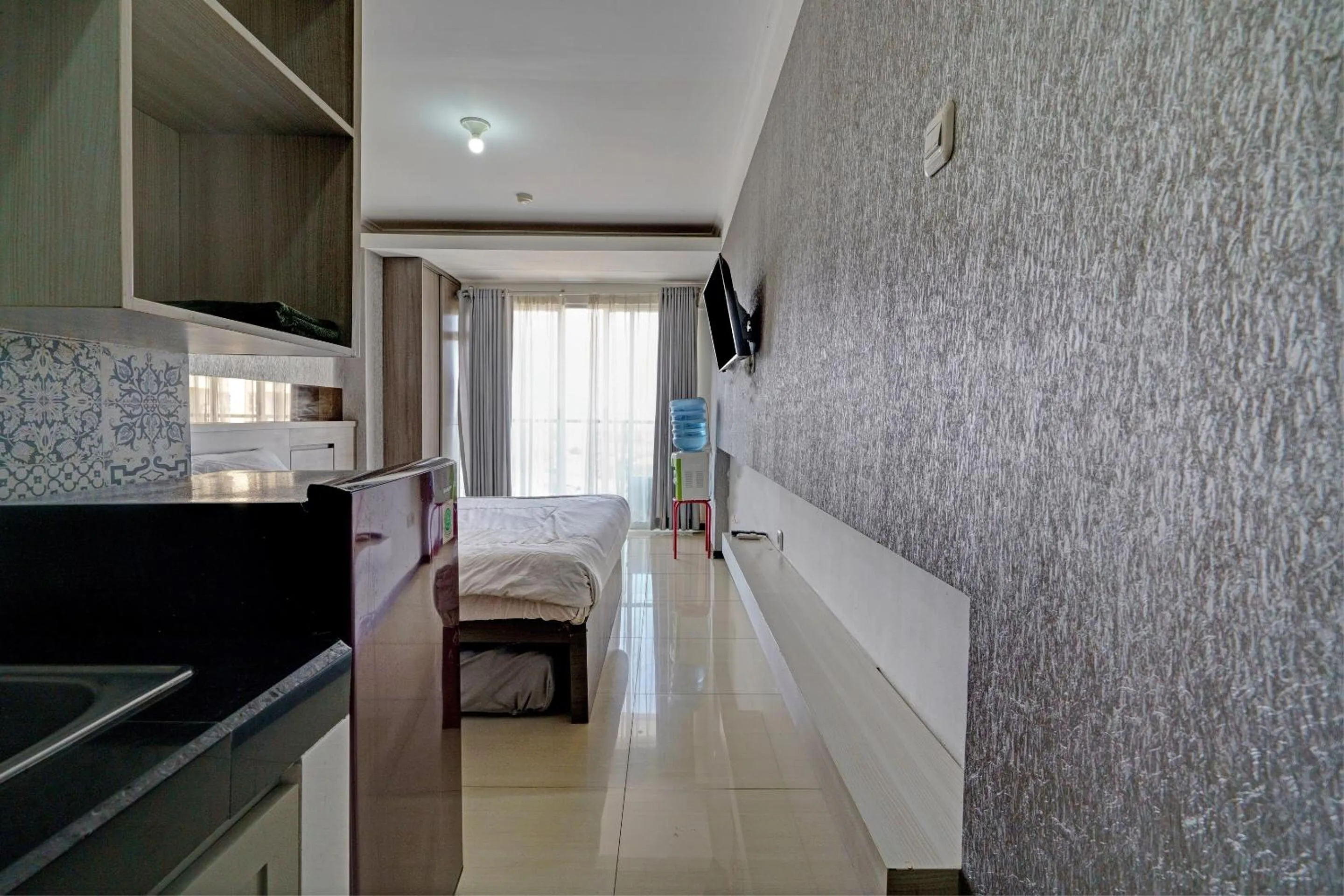 Bedroom, Bed in OYO Life 93097 Apartemen Gateway Pasteur By Kaisar Room