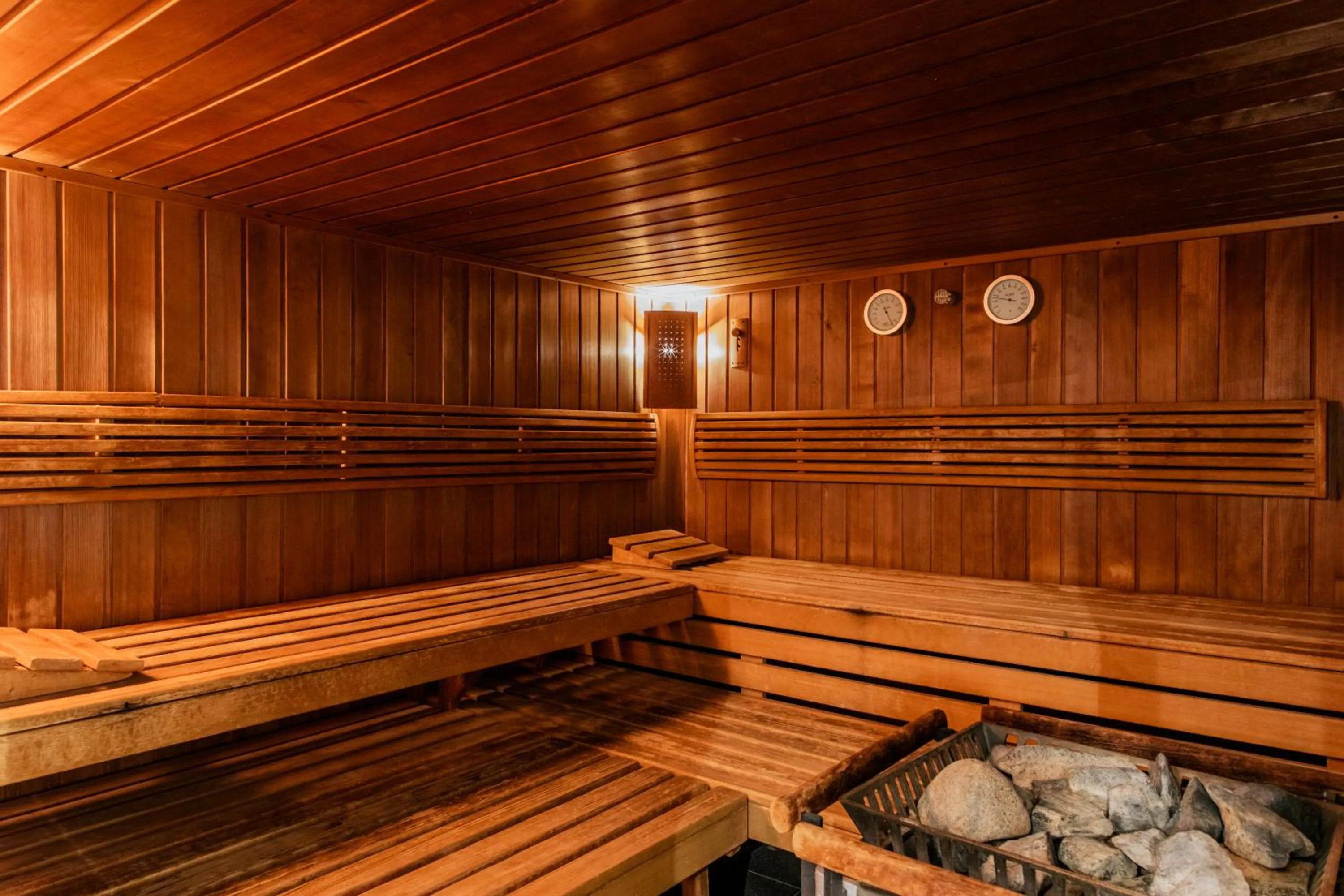 Sauna in Grand Hotel Opduin