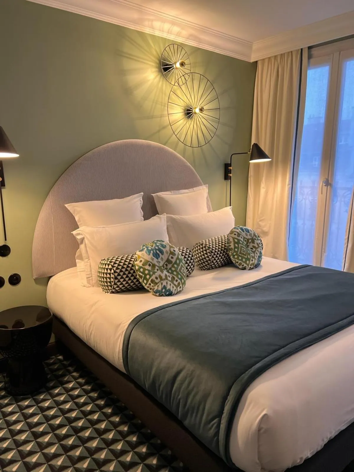 Bed in LE CLARK HOTEL