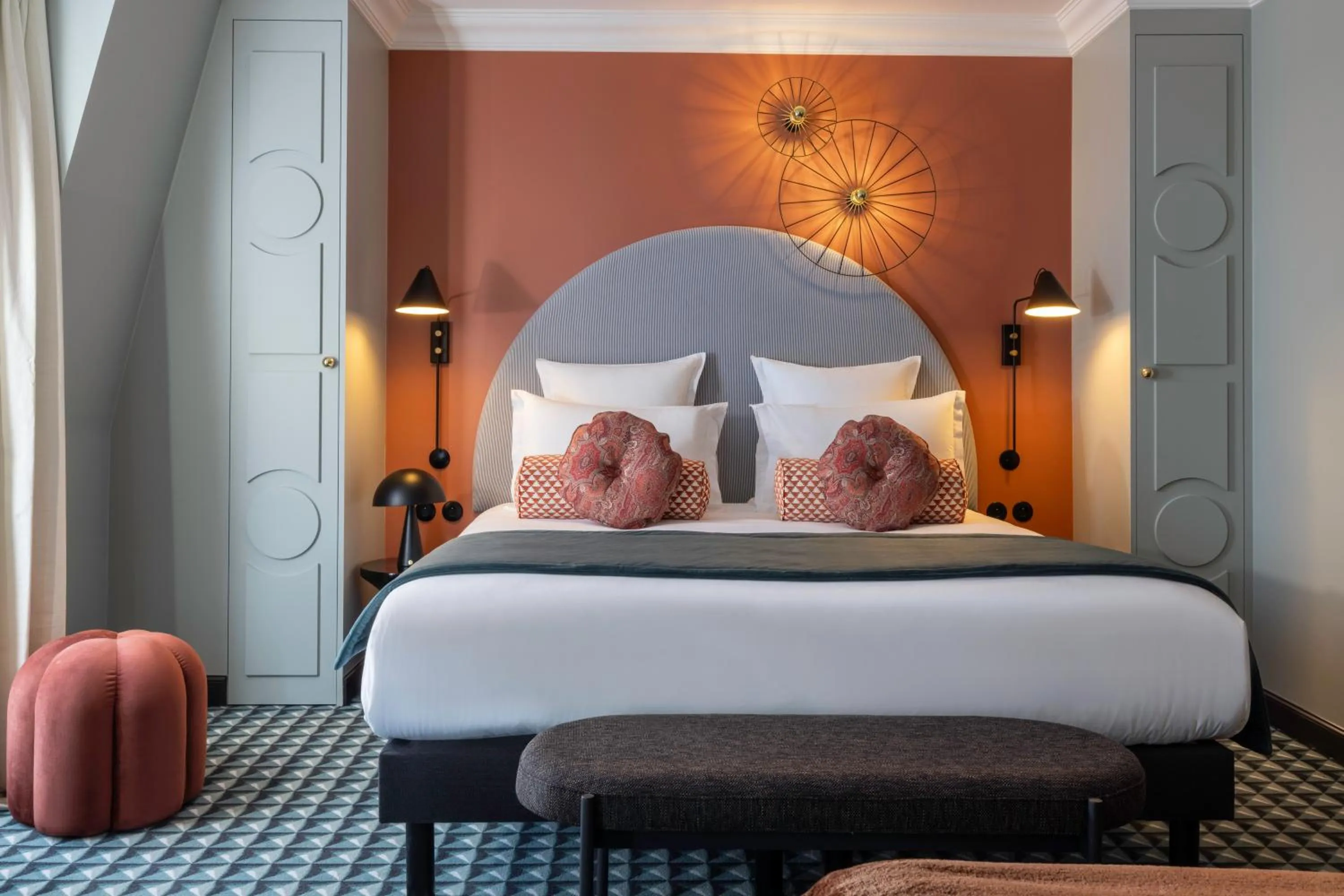 Bed in LE CLARK HOTEL