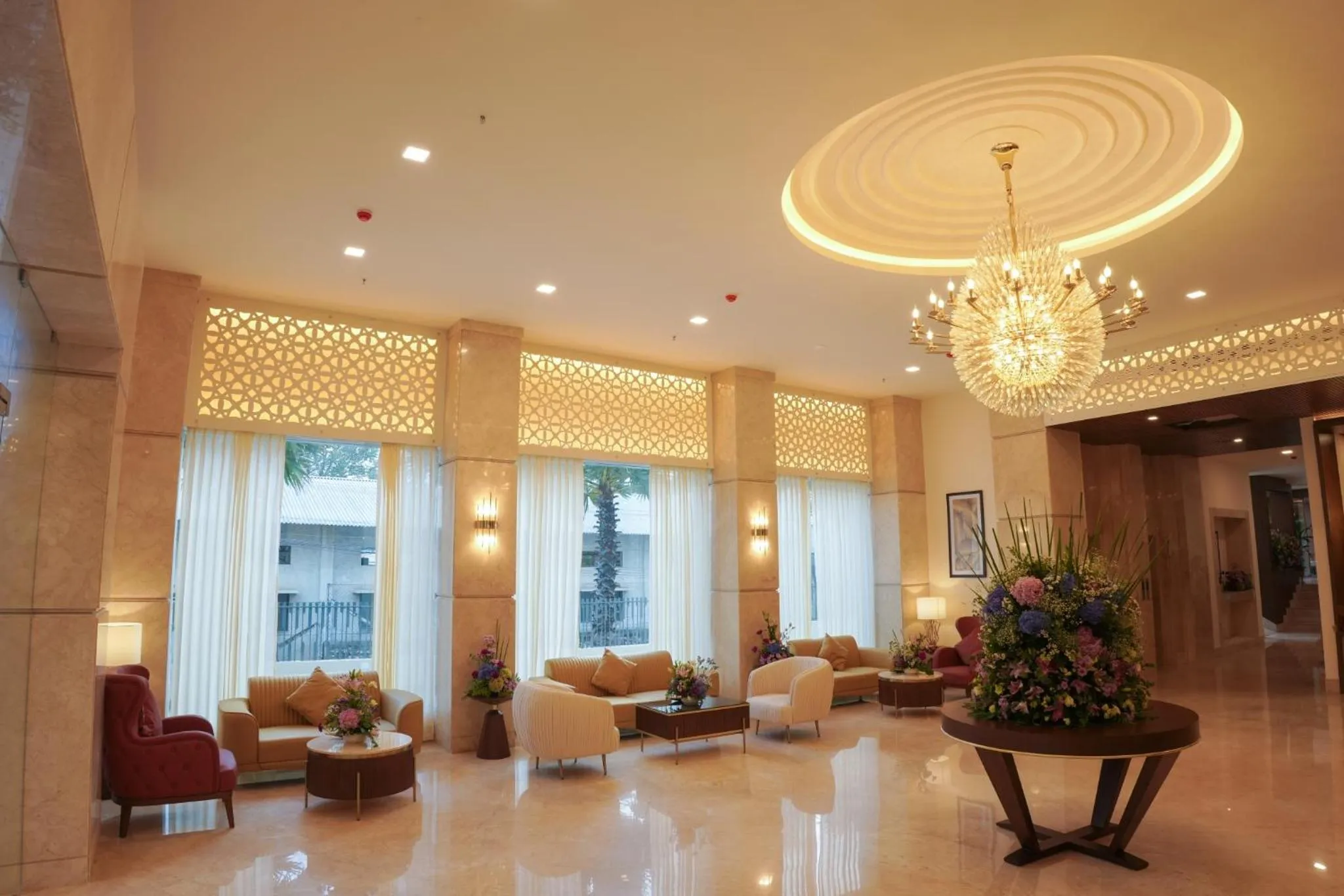 Lobby or reception in Hotel Turmeric