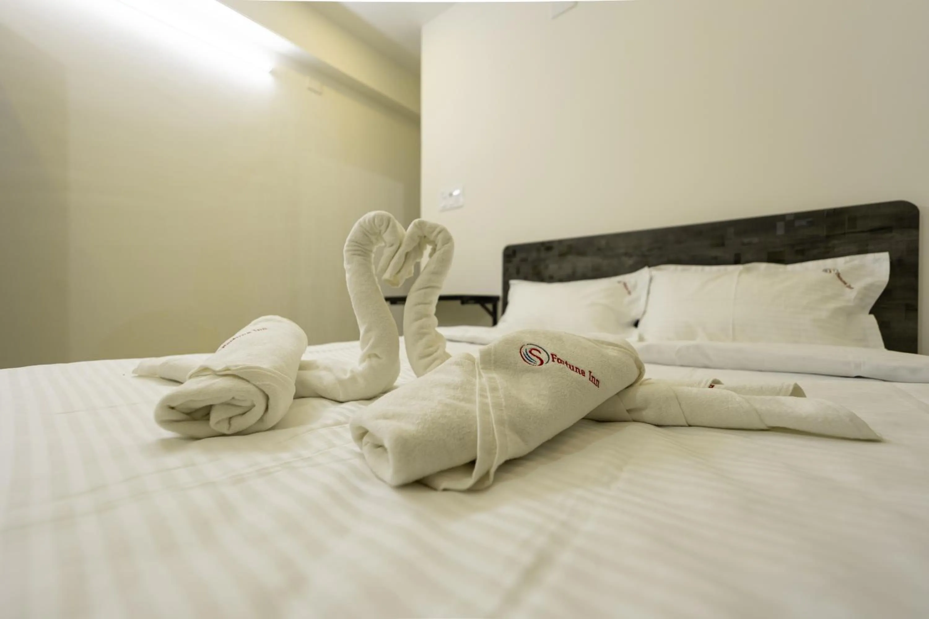 Photo of the whole room, Bed in Fortune Inn