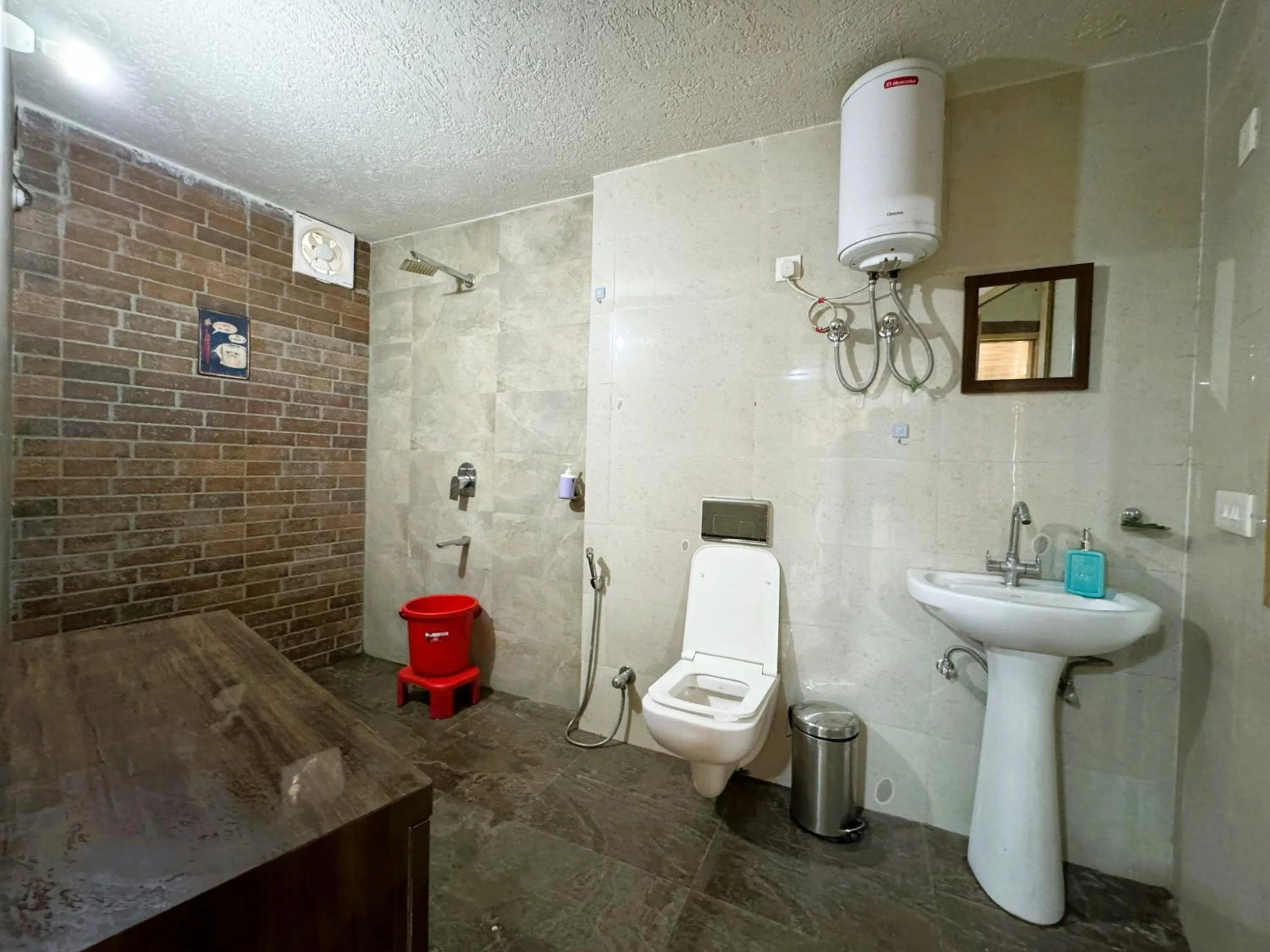Bathroom in Wanderlust Mukteshwar