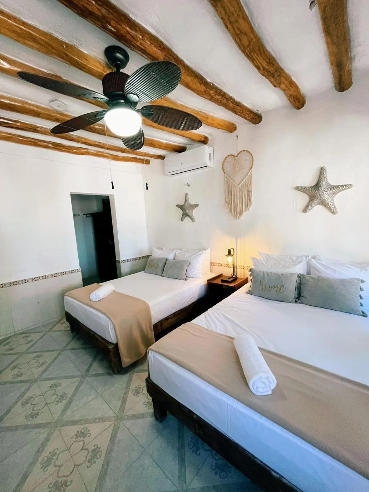 Bed in Casa Playa Holbox!