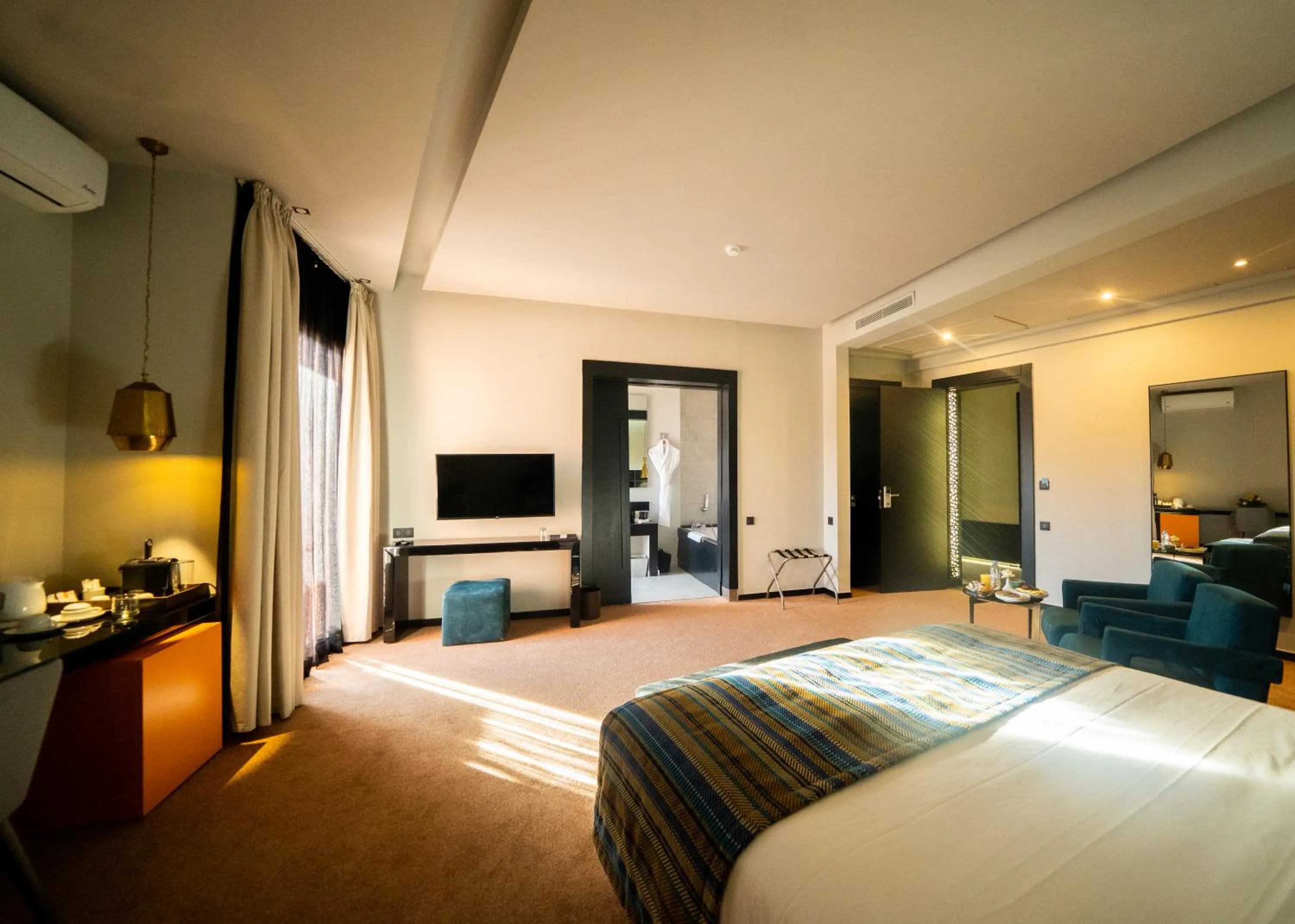 Bed in Hotel Le Rocher Marrakech