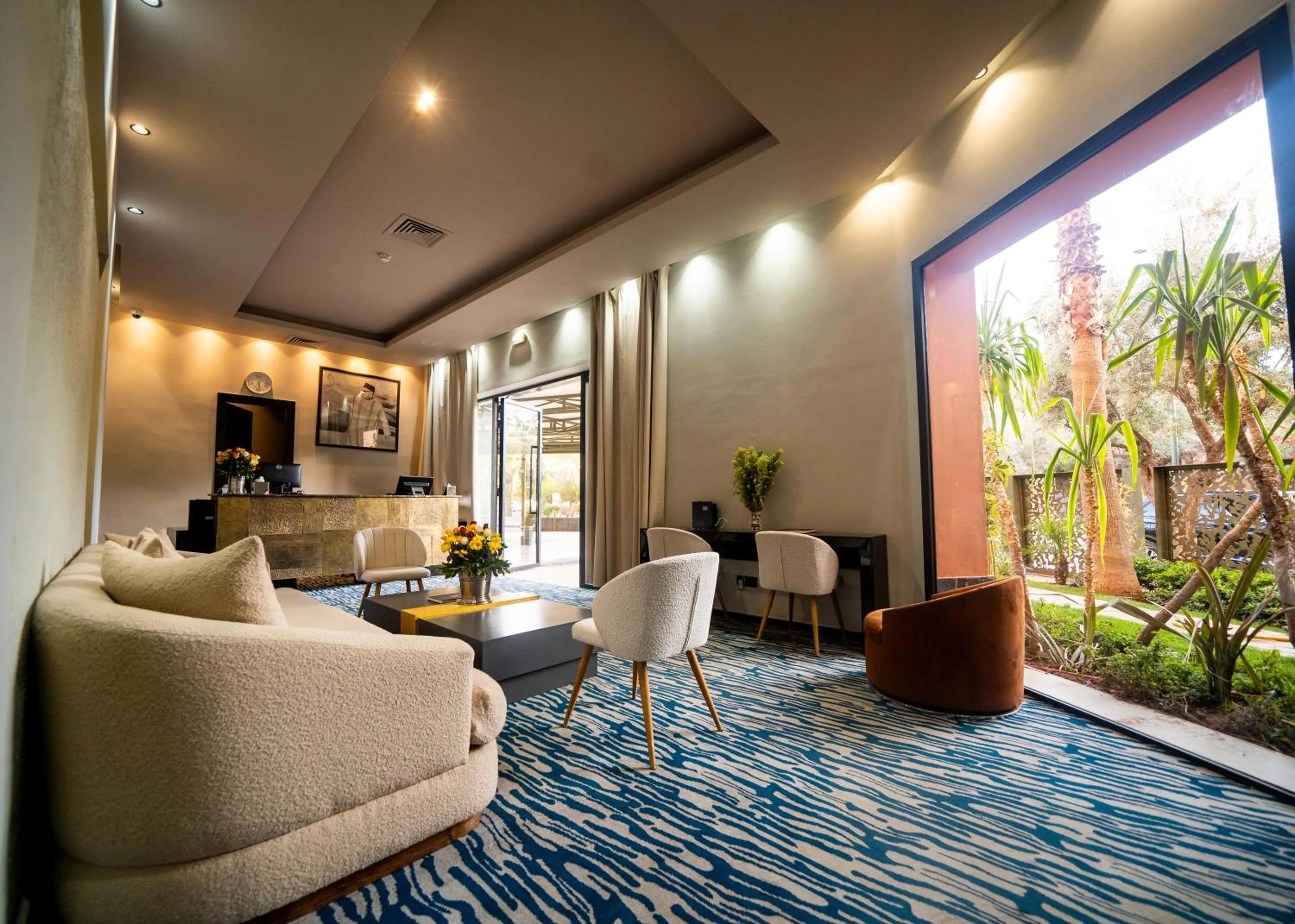Lobby or reception in Hotel Le Rocher Marrakech