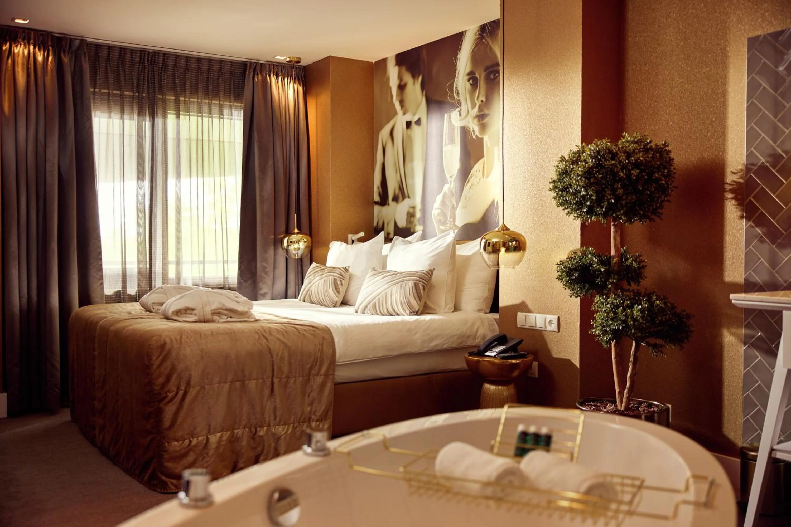 Bed in Van der Valk Hotel Breukelen