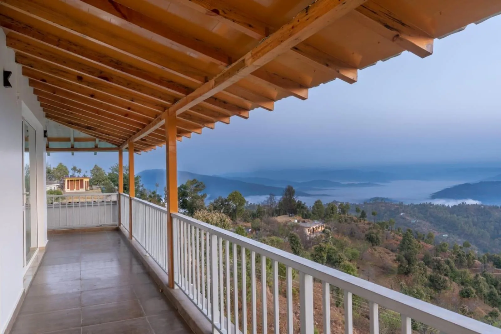 View (from property/room) in Shree Parijat Resort - Luxury Resort in Mukteshwar