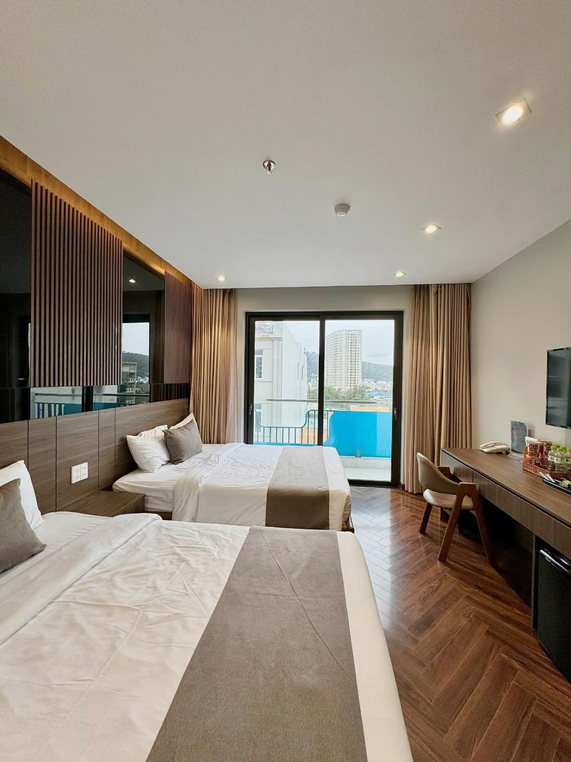 Bed in Hải Long Hotel 2