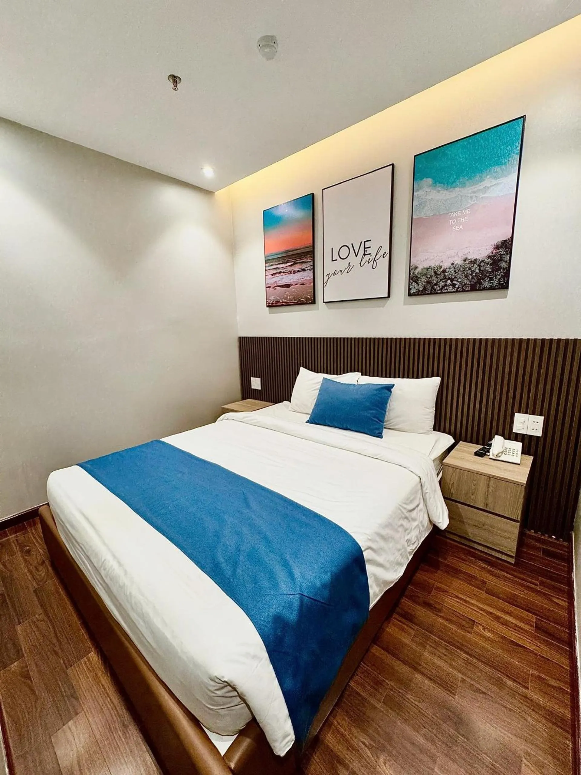 Bed in Hải Long Hotel 2